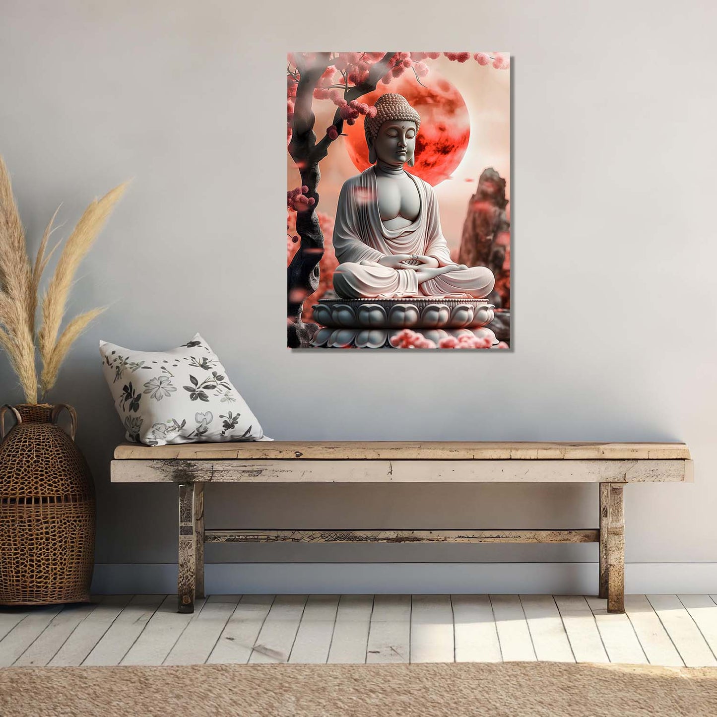 Buddha Canvas Art Print: Divine Serenity for Every Space