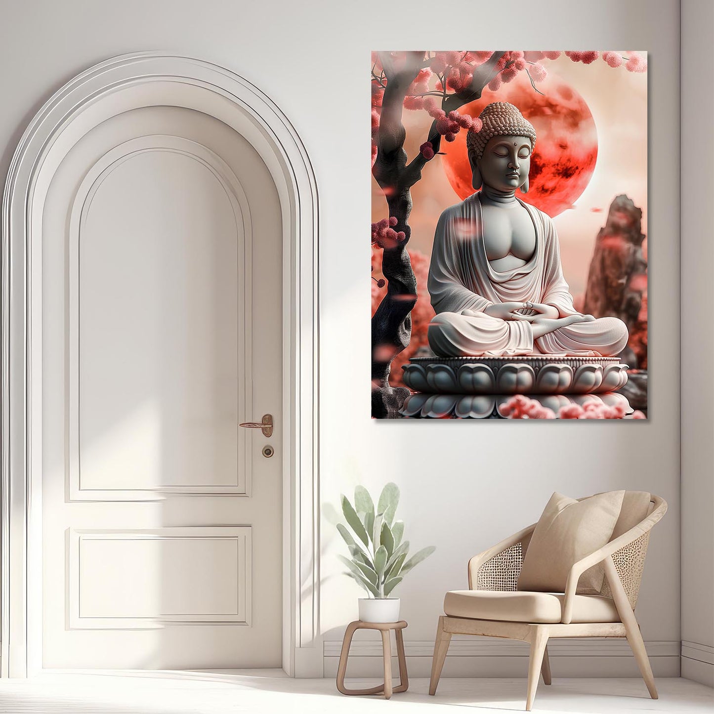 Buddha Canvas Art Print: Divine Serenity for Every Space