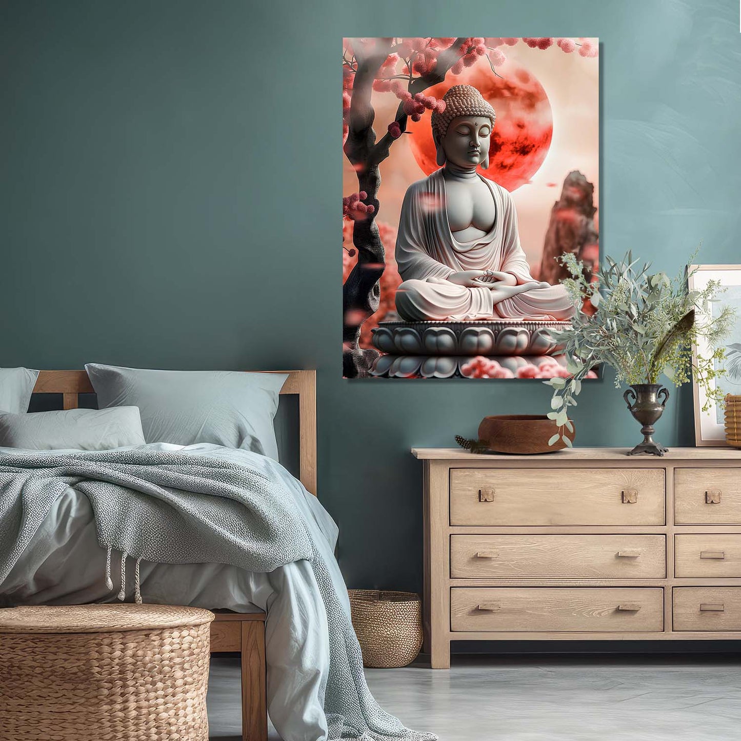 Buddha Canvas Art Print: Divine Serenity for Every Space