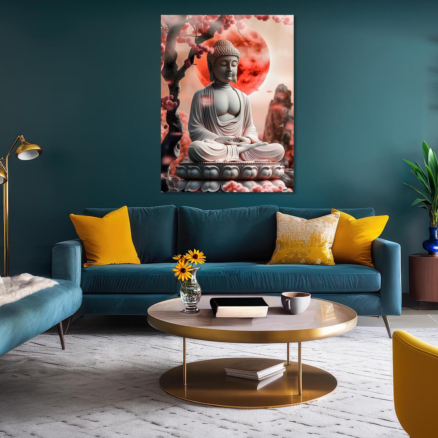 Buddha Canvas Art Print: Divine Serenity for Every Space