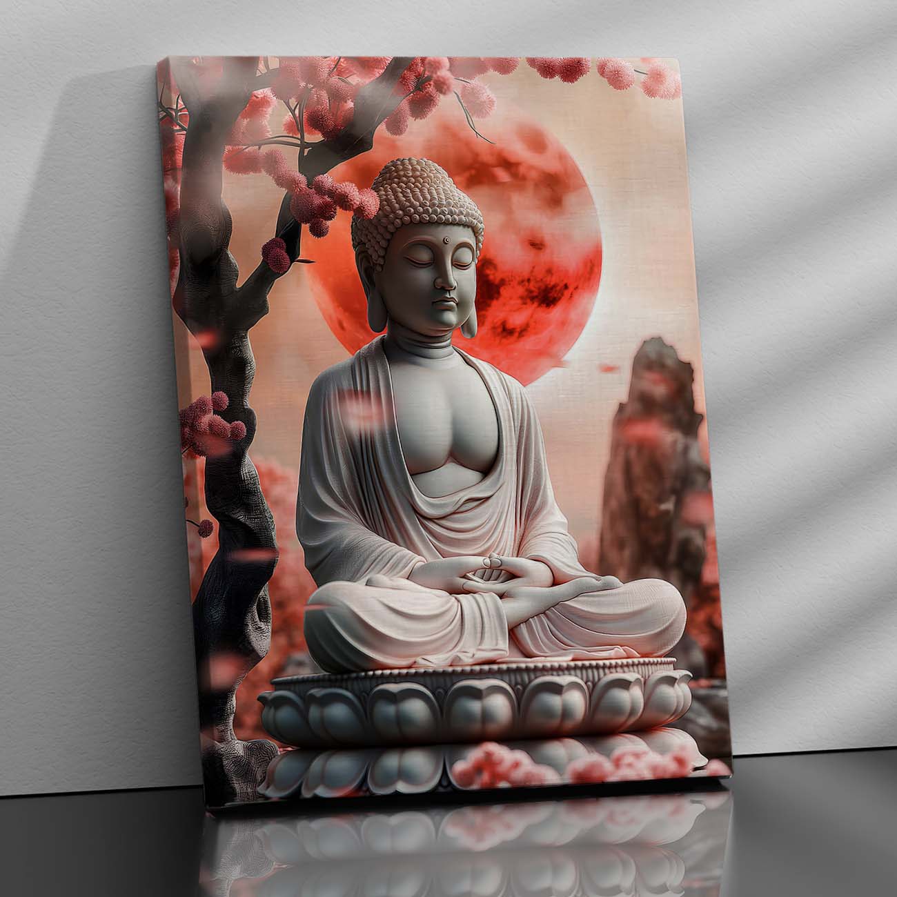 Buddha Canvas Art Print: Divine Serenity for Every Space