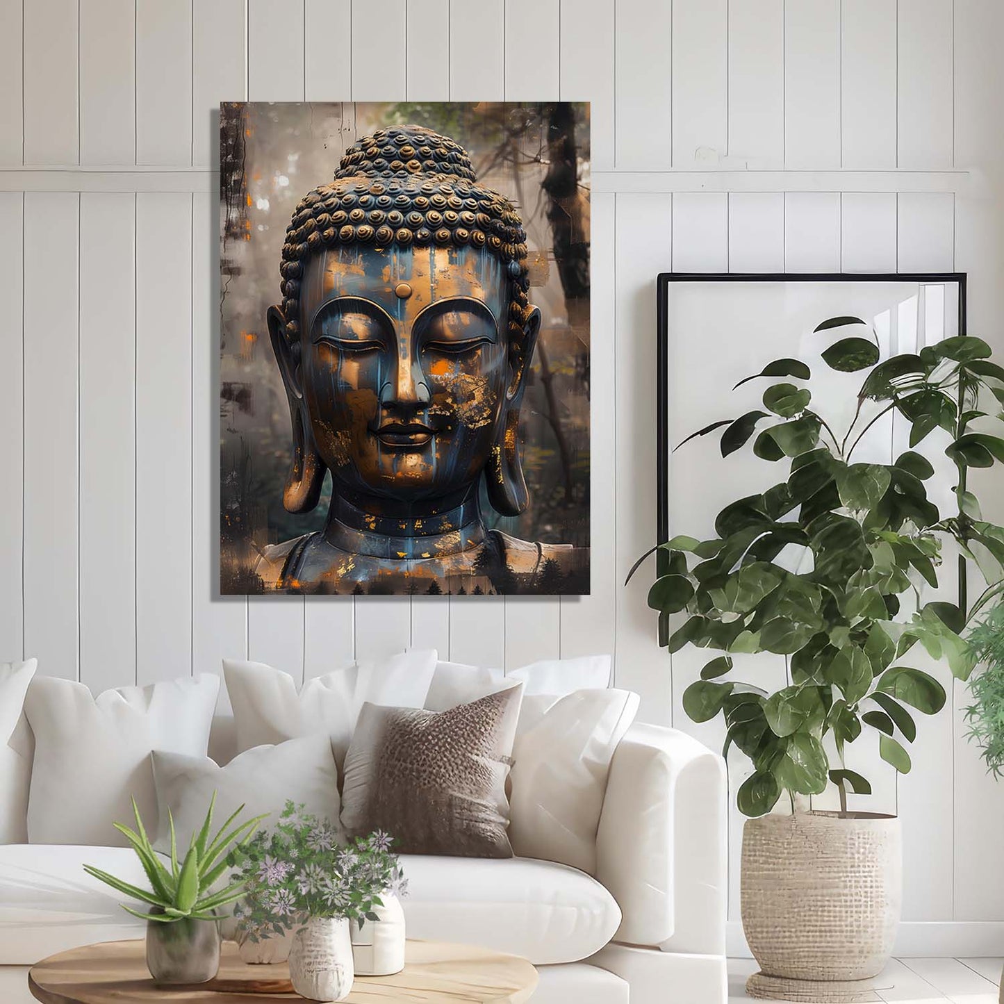 Buddha Canvas Art Print: Divine Serenity for Every Space