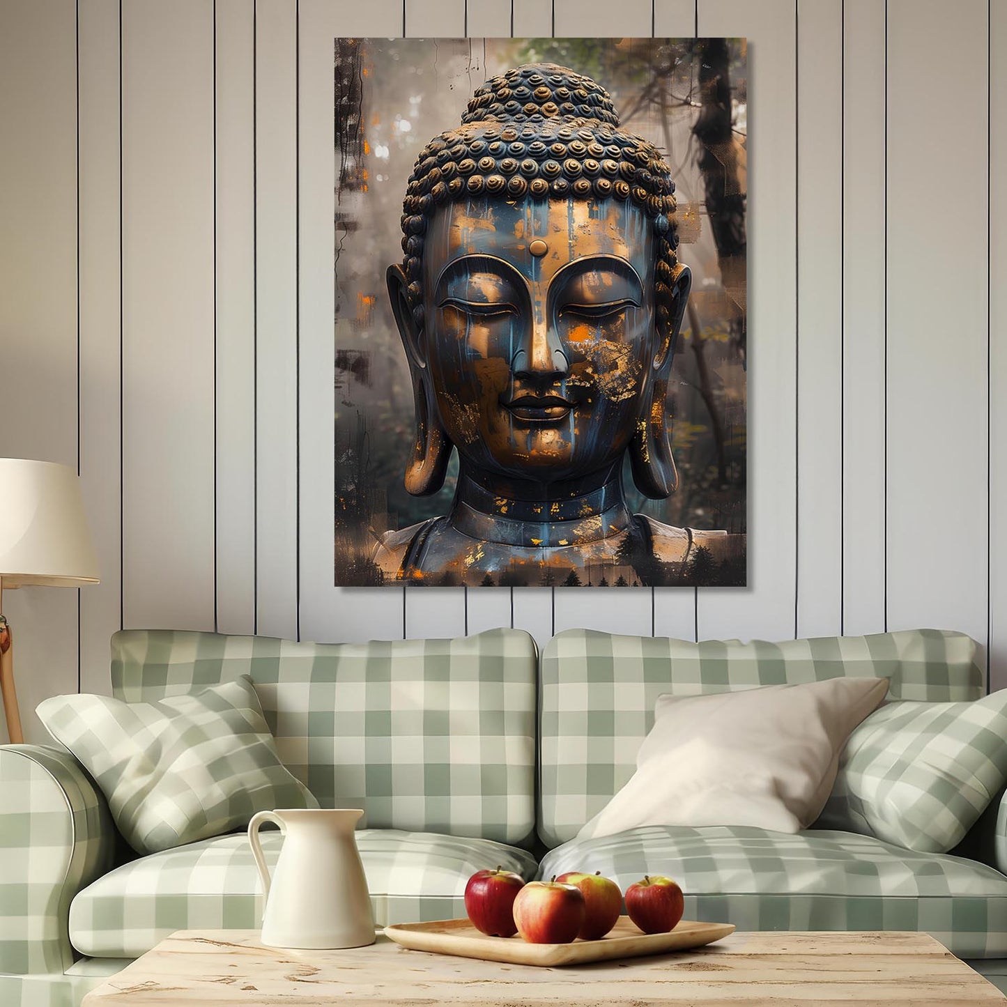 Buddha Canvas Art Print: Divine Serenity for Every Space