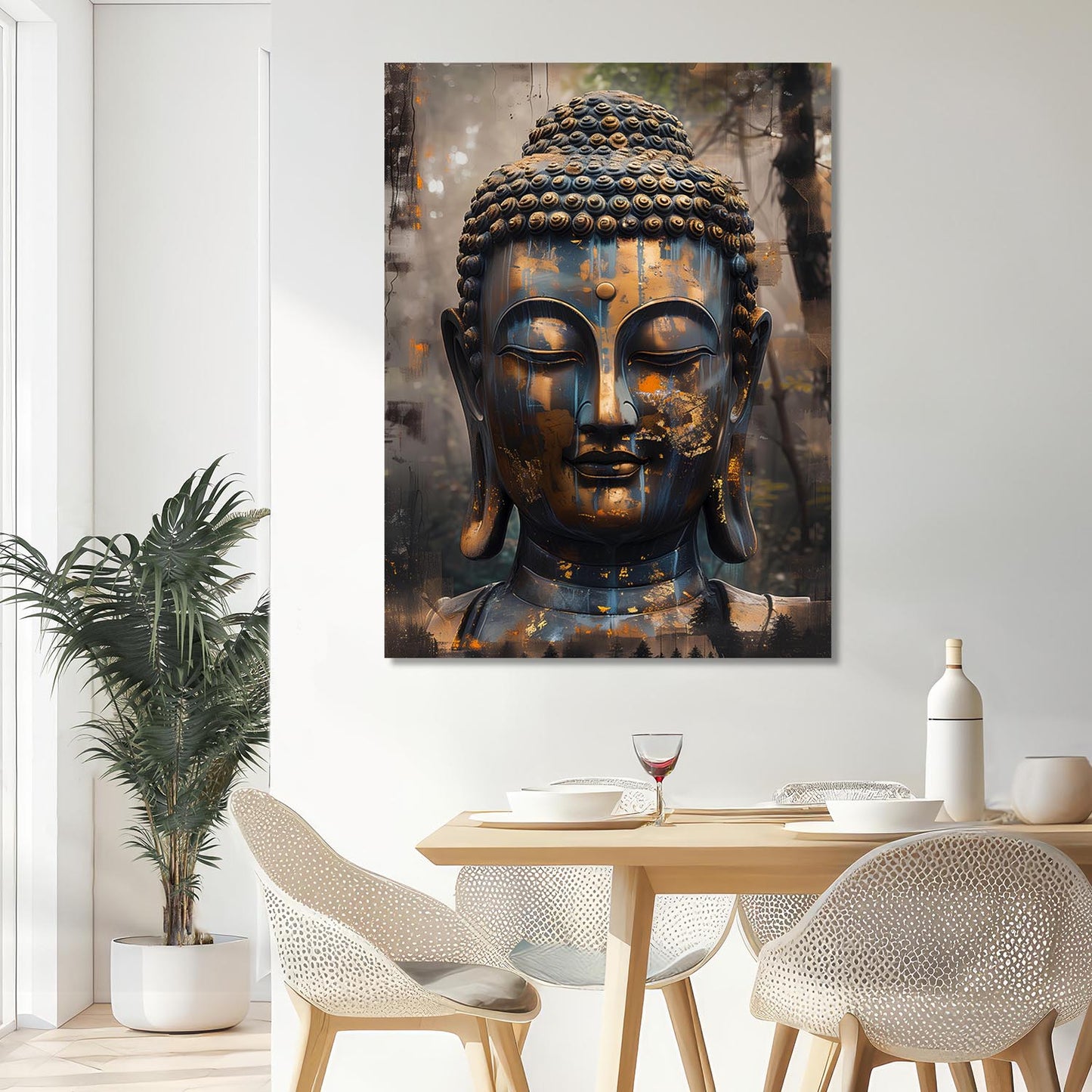 Buddha Canvas Art Print: Divine Serenity for Every Space