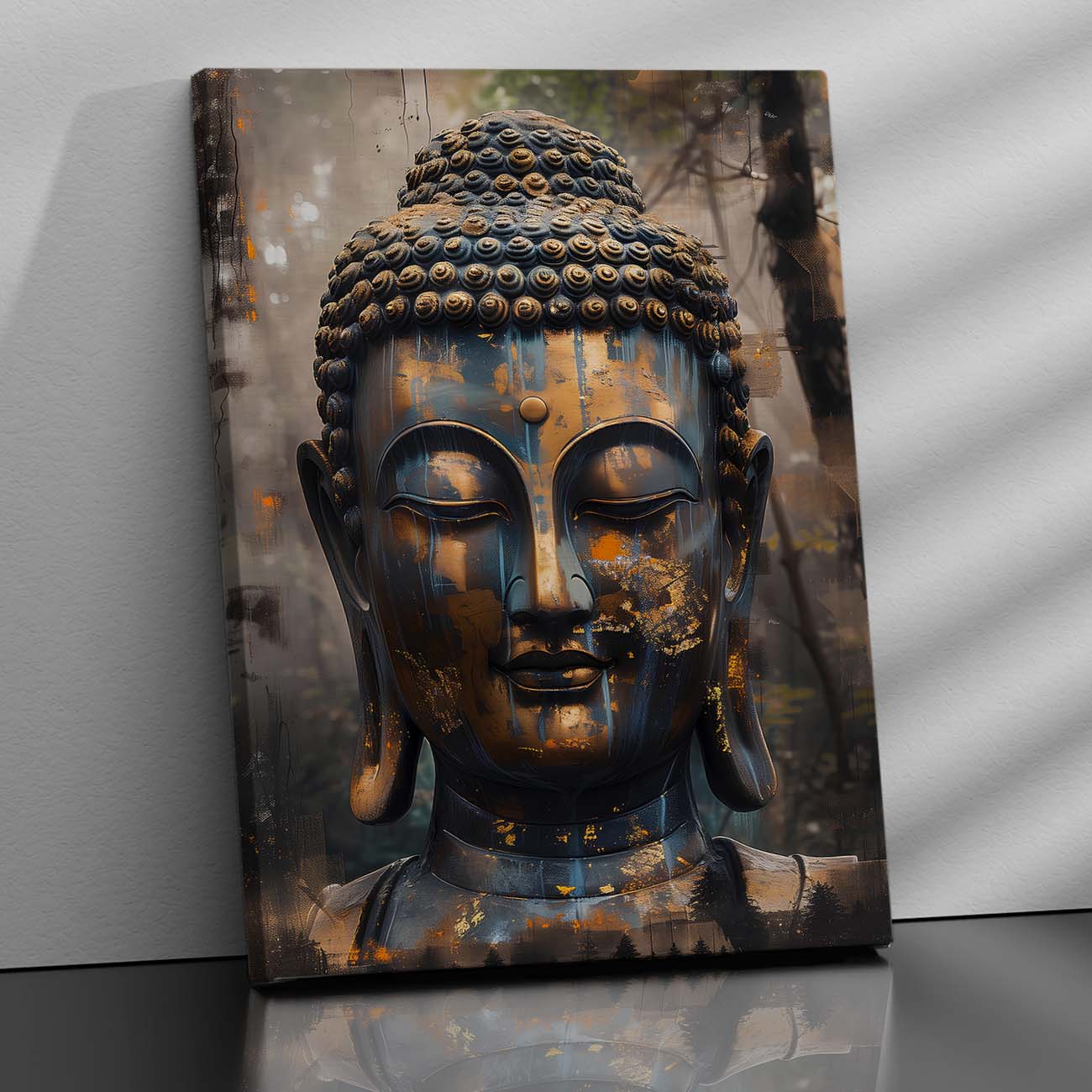 Buddha Canvas Art Print: Divine Serenity for Every Space