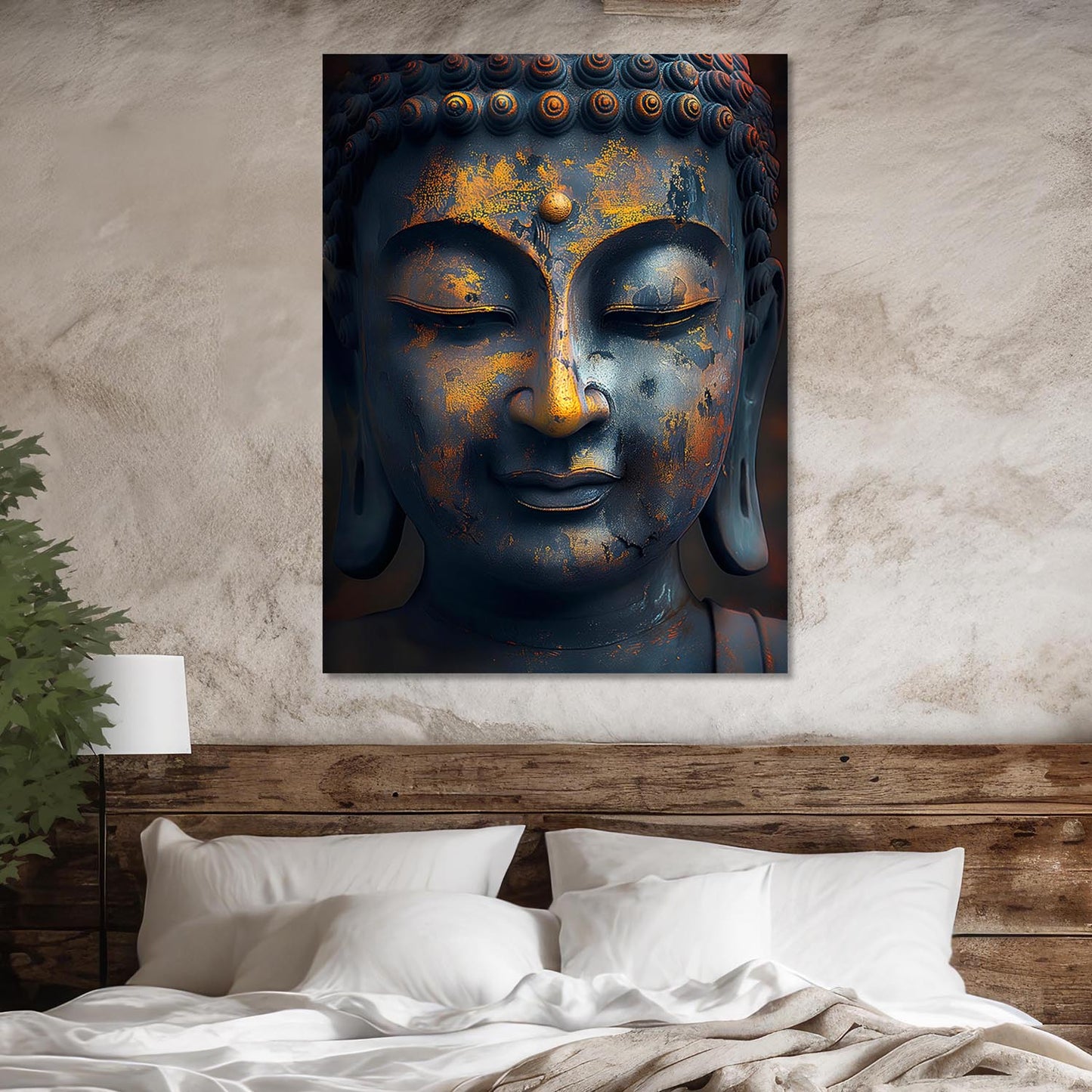 Buddha Canvas Art Print: Divine Serenity for Every Space