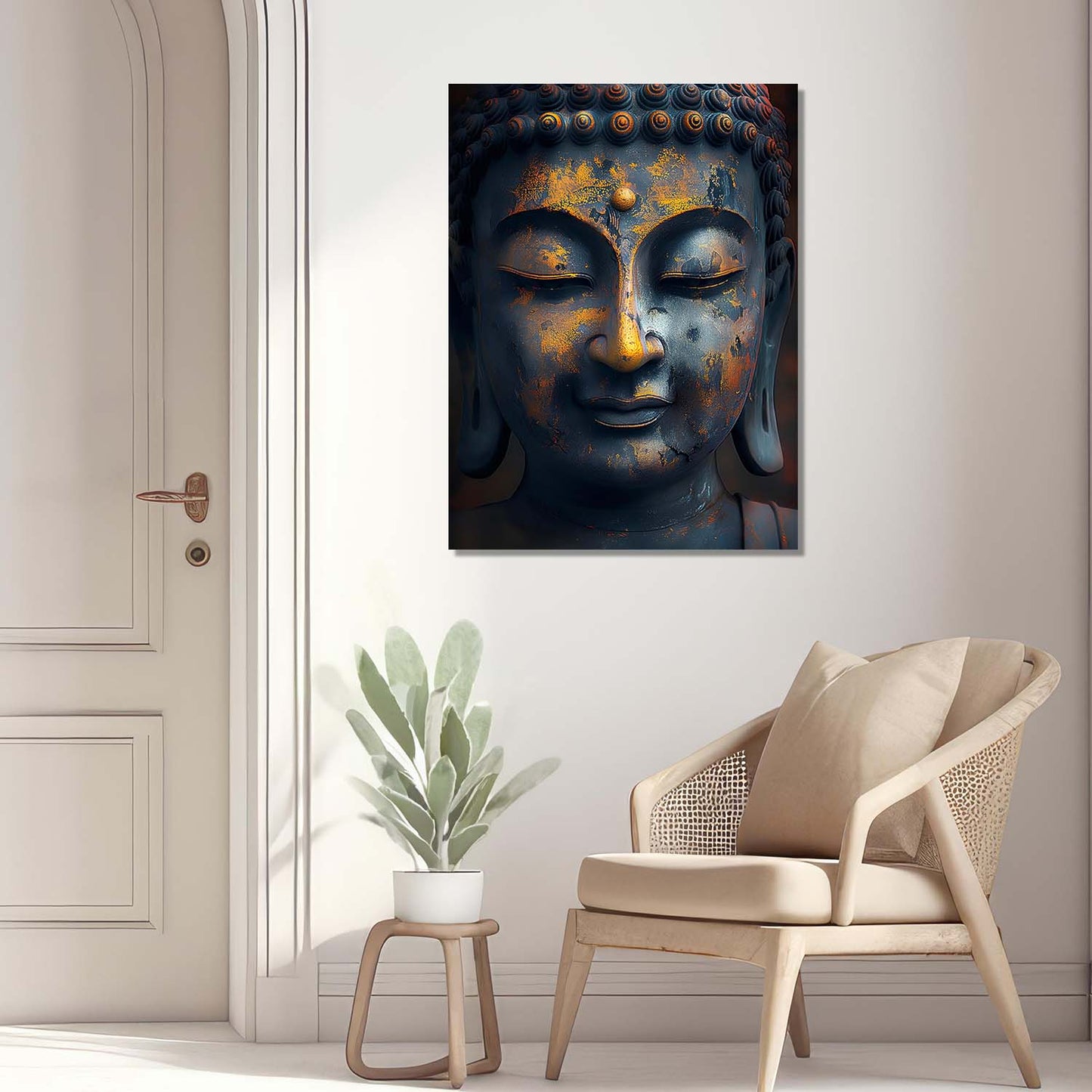 Buddha Canvas Art Print: Divine Serenity for Every Space