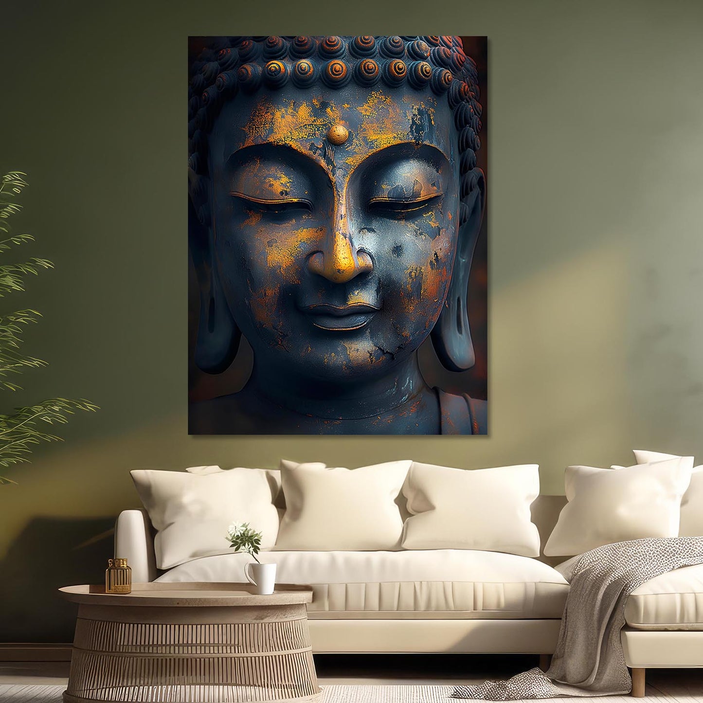 Buddha Canvas Art Print: Divine Serenity for Every Space