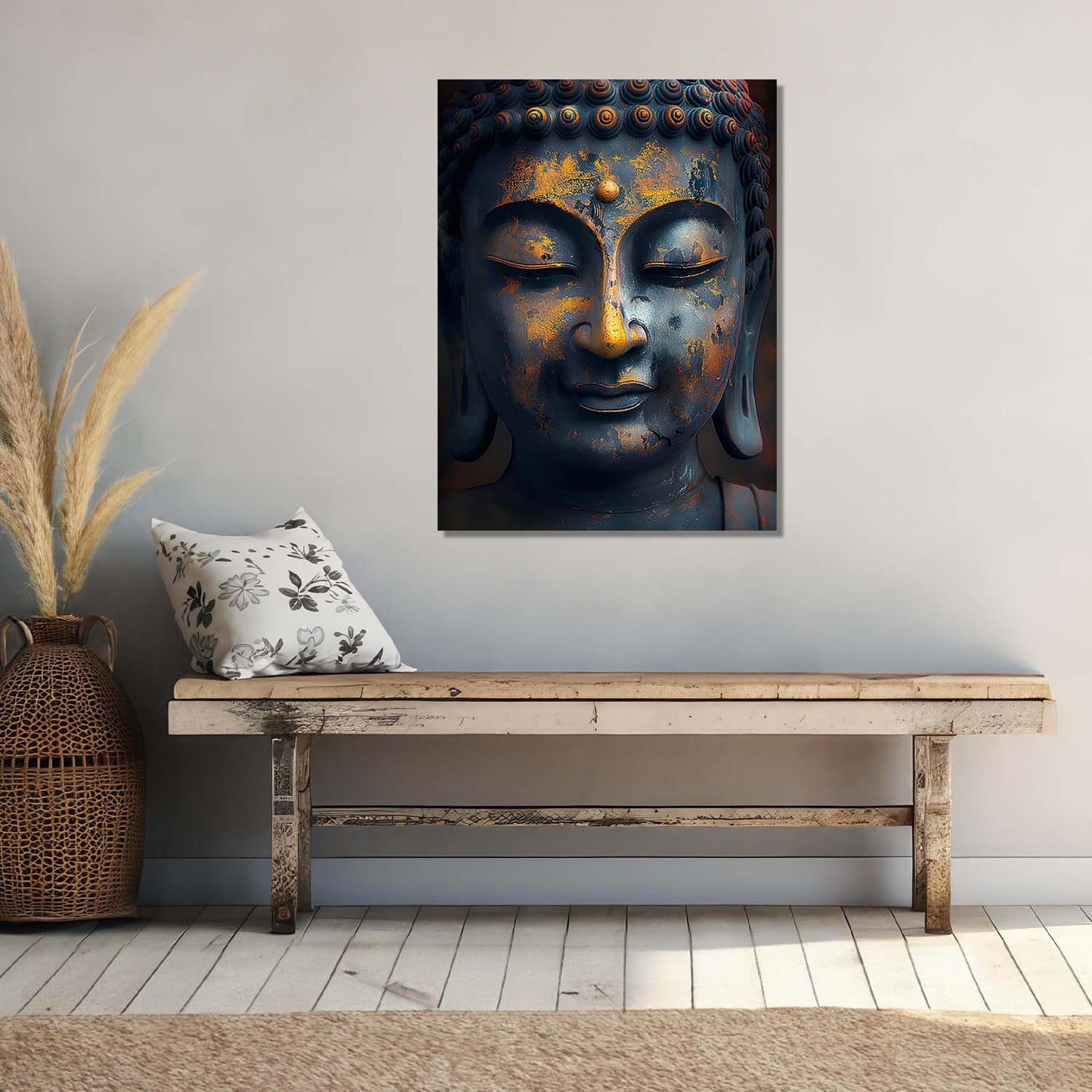 Buddha Canvas Art Print: Divine Serenity for Every Space