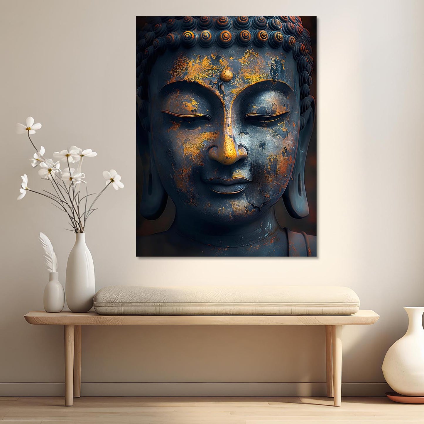 Buddha Canvas Art Print: Divine Serenity for Every Space