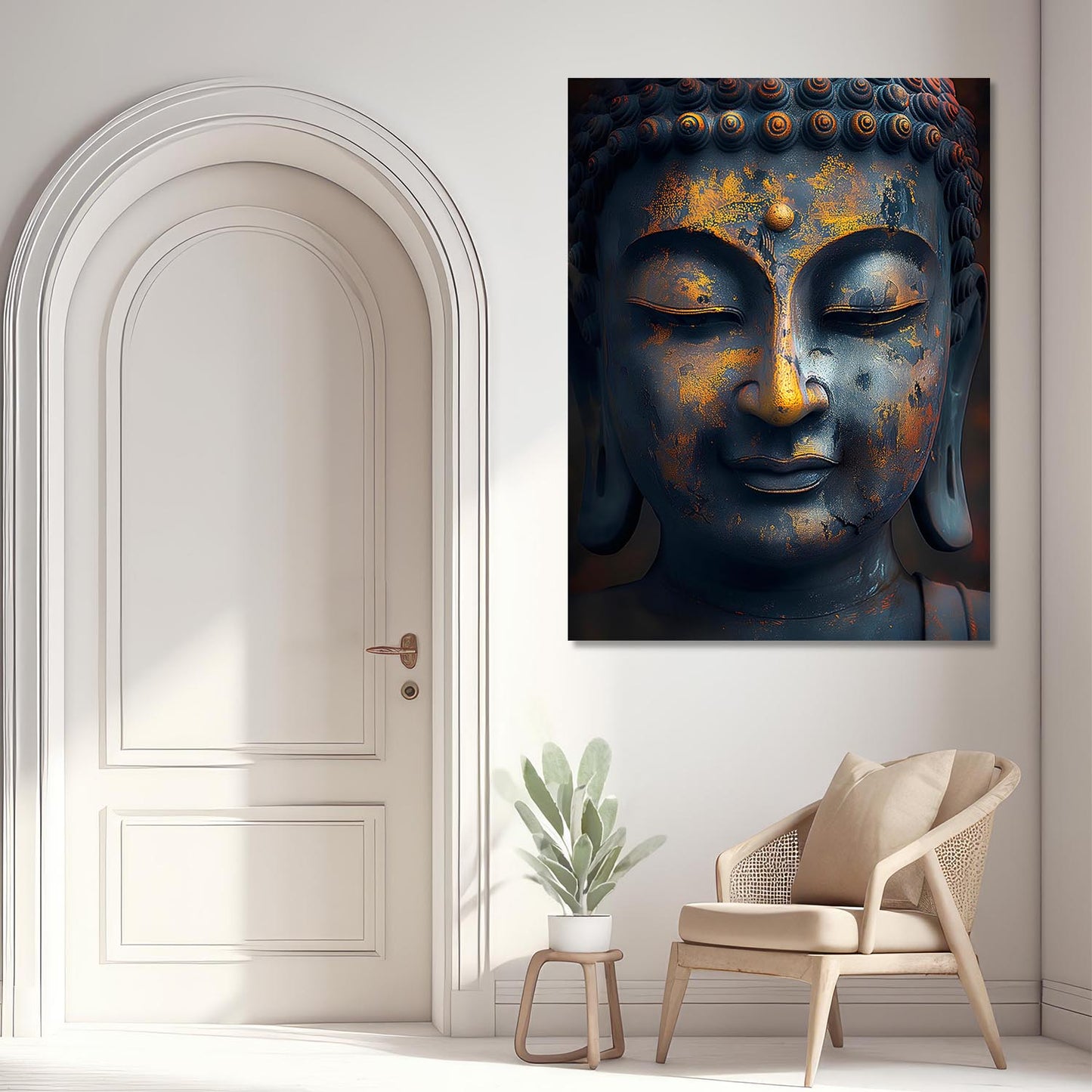 Buddha Canvas Art Print: Divine Serenity for Every Space