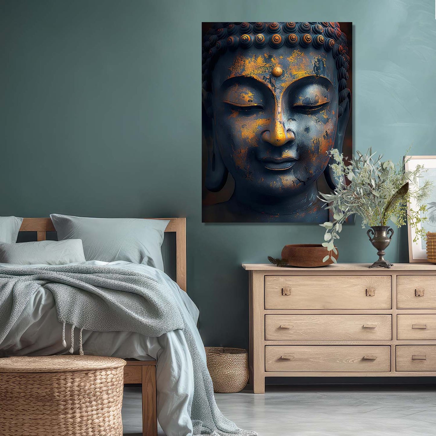 Buddha Canvas Art Print: Divine Serenity for Every Space