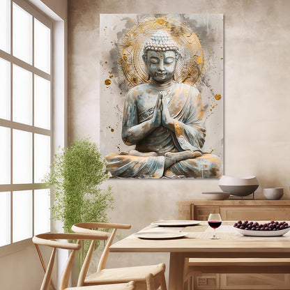 Buddha Canvas Art Print: Divine Serenity for Every Space