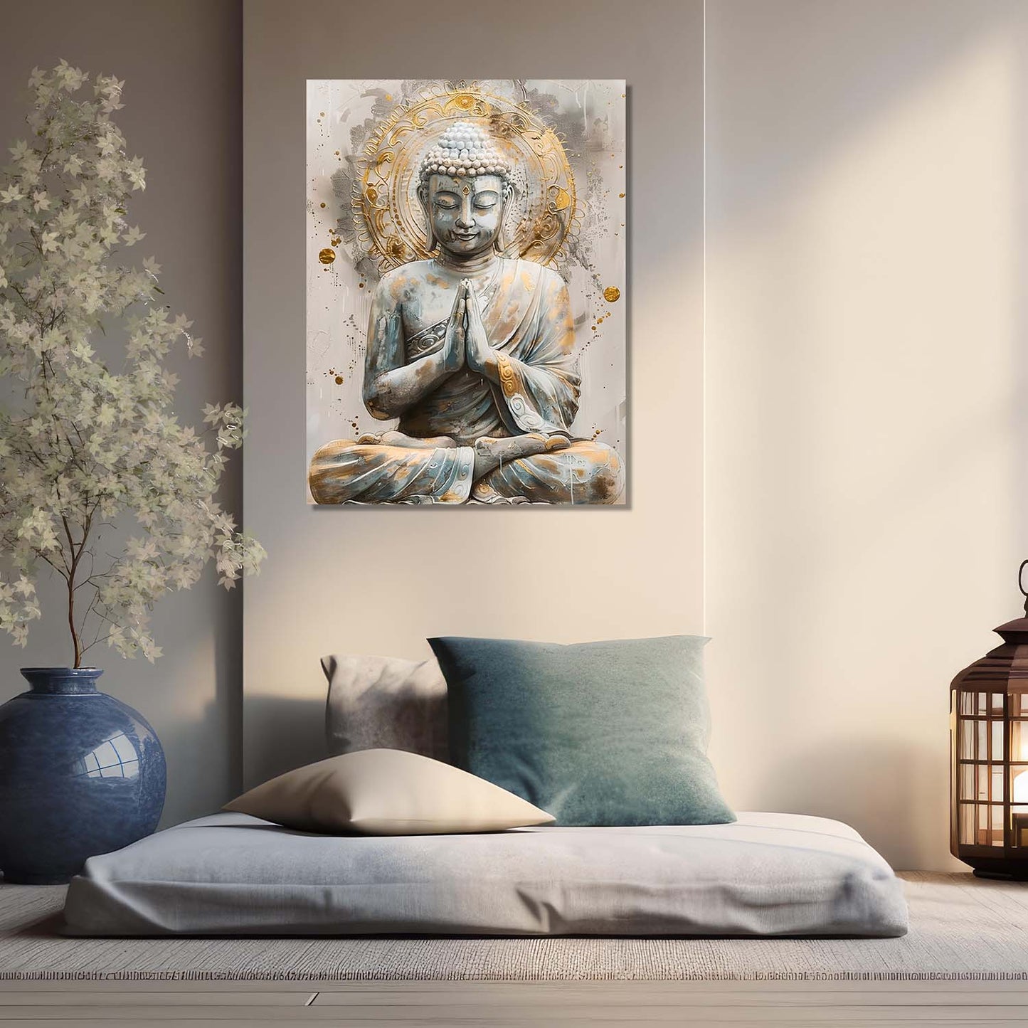 Buddha Canvas Art Print: Divine Serenity for Every Space