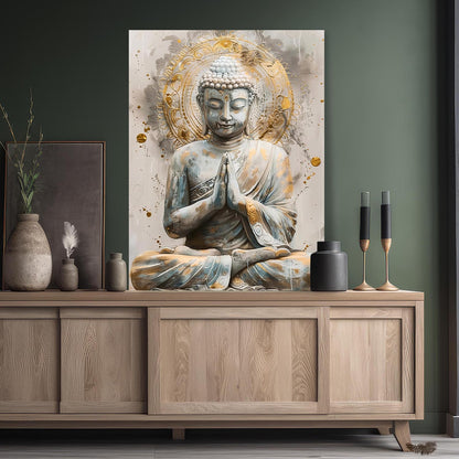 Buddha Canvas Art Print: Divine Serenity for Every Space