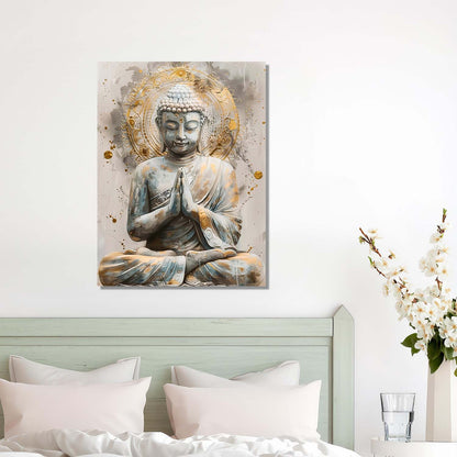 Buddha Canvas Art Print: Divine Serenity for Every Space