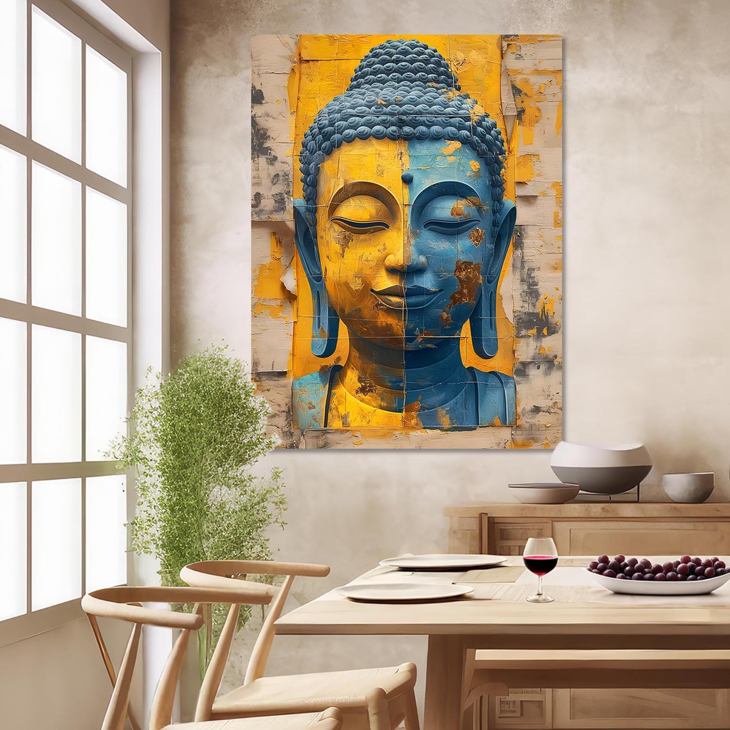 Buddha Canvas Art Print: Divine Serenity for Every Space