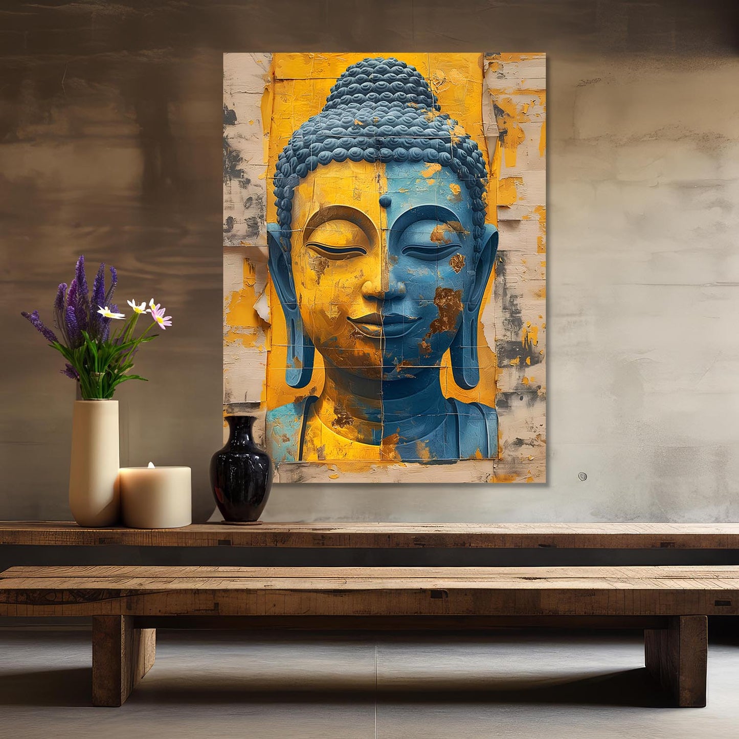 Buddha Canvas Art Print: Divine Serenity for Every Space