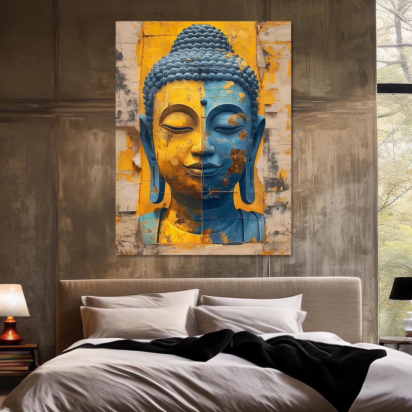 Buddha Canvas Art Print: Divine Serenity for Every Space