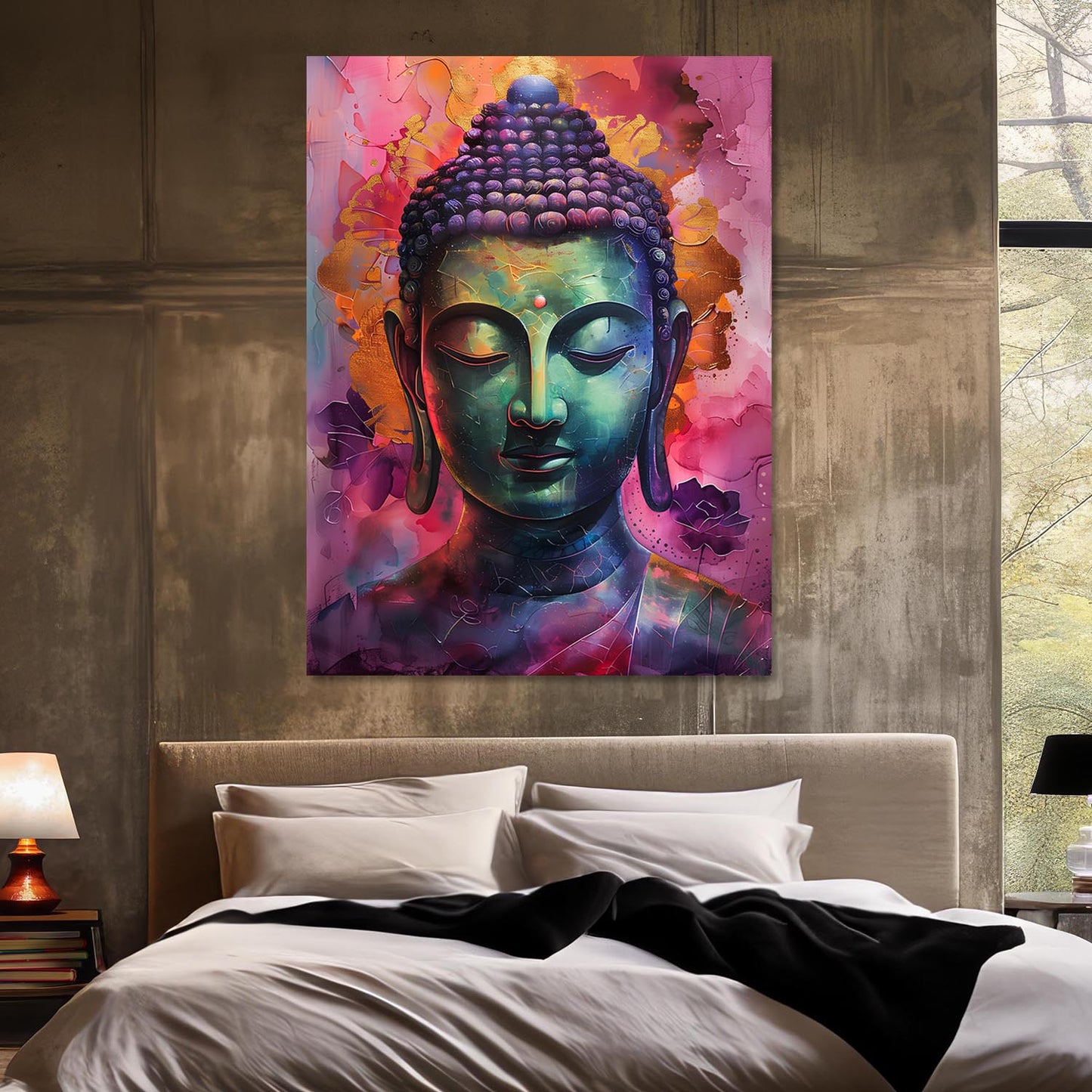 Buddha Canvas Art Print: Divine Serenity for Every Space