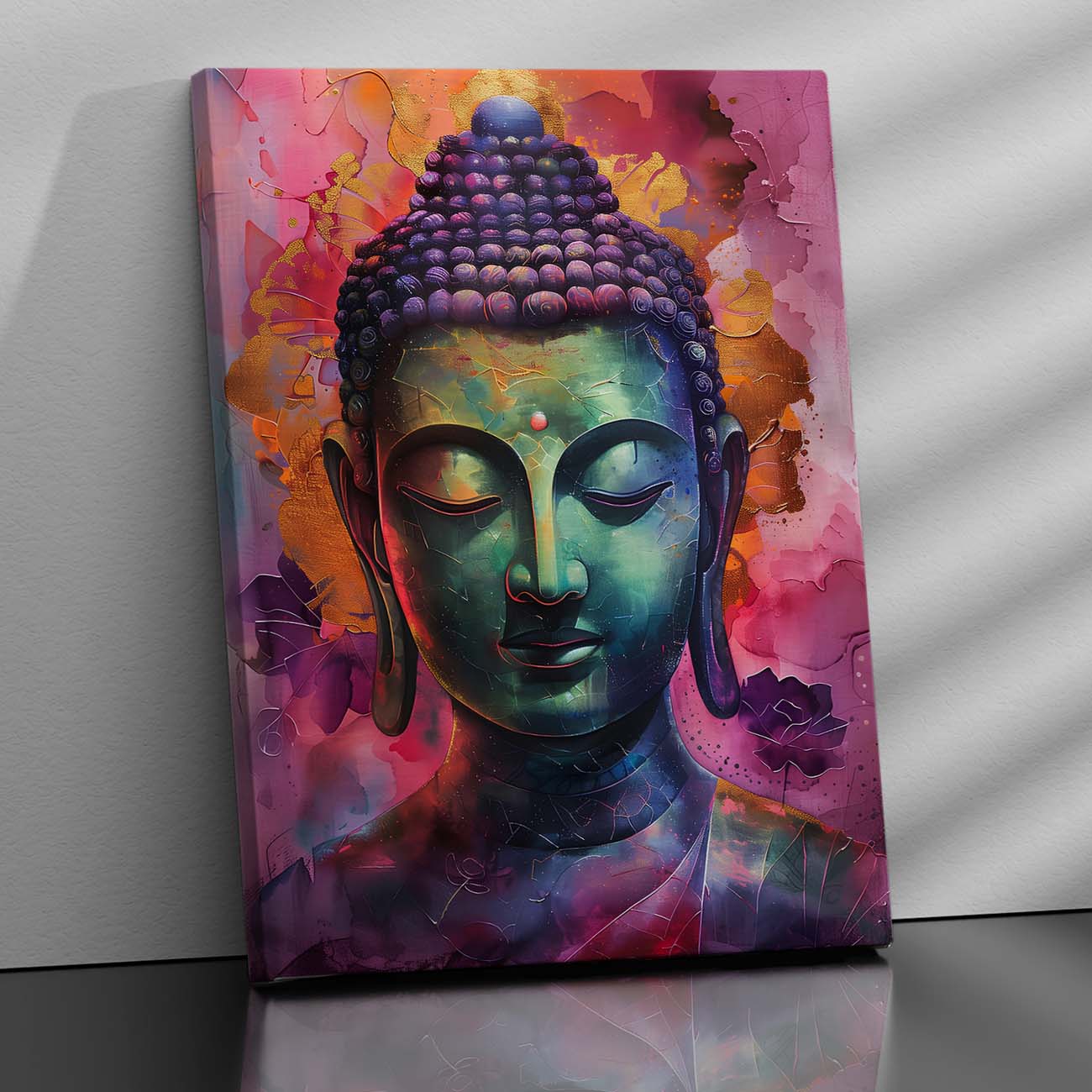 Buddha Canvas Wall Art Print: Divine Serenity for Every Space