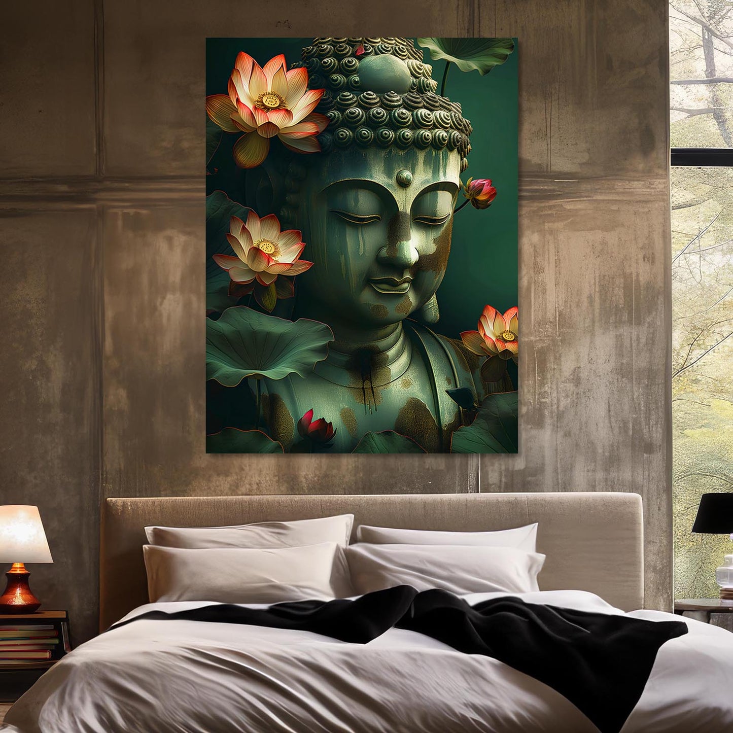 Buddha Canvas Art Print: Divine Serenity for Every Space