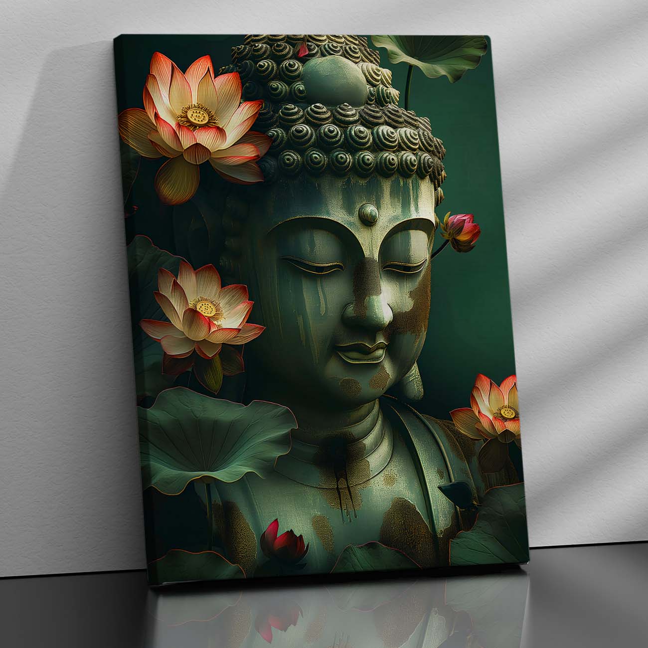 Buddha Canvas Art Print: Divine Serenity for Every Space