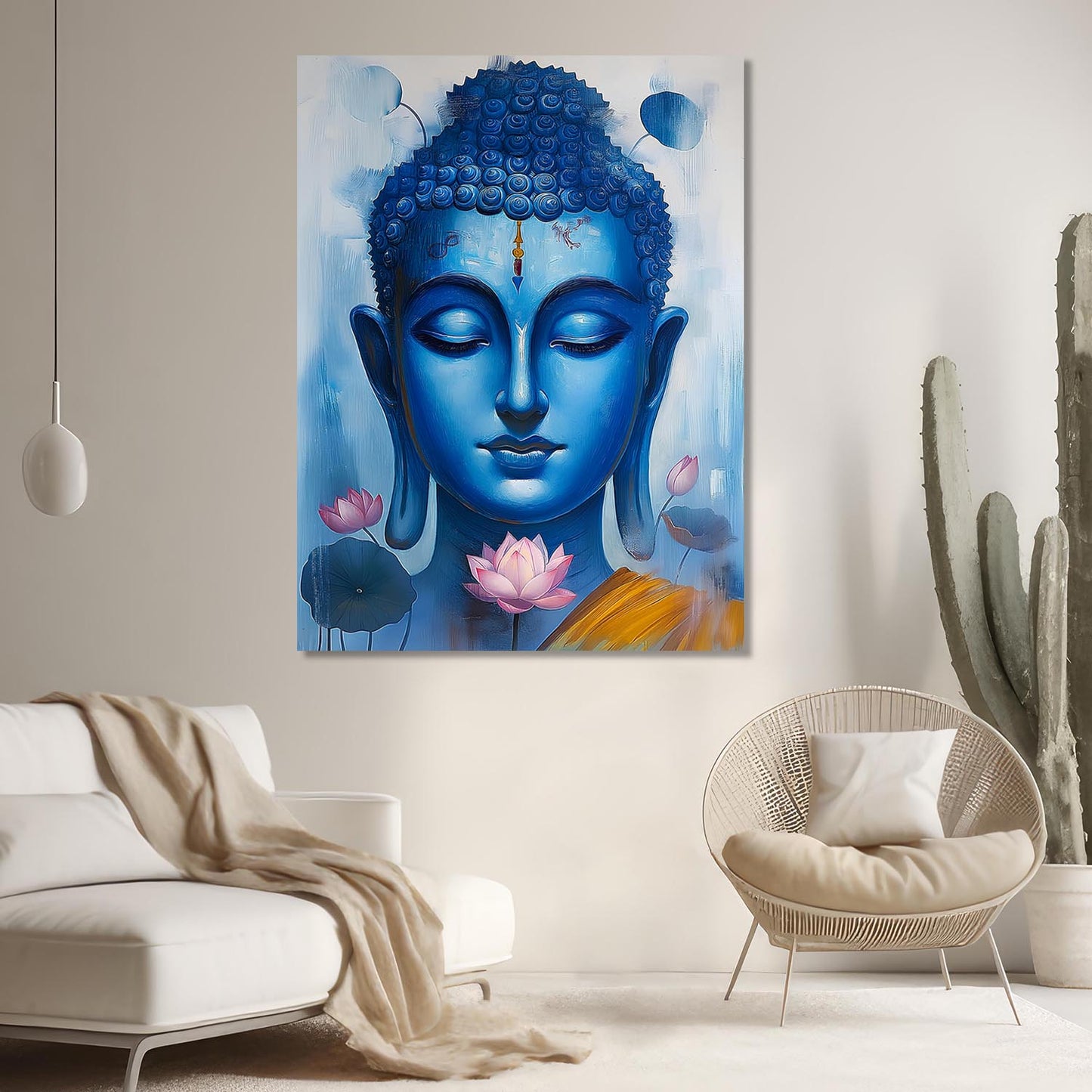 Buddha Canvas Art Print: Divine Serenity for Every Space