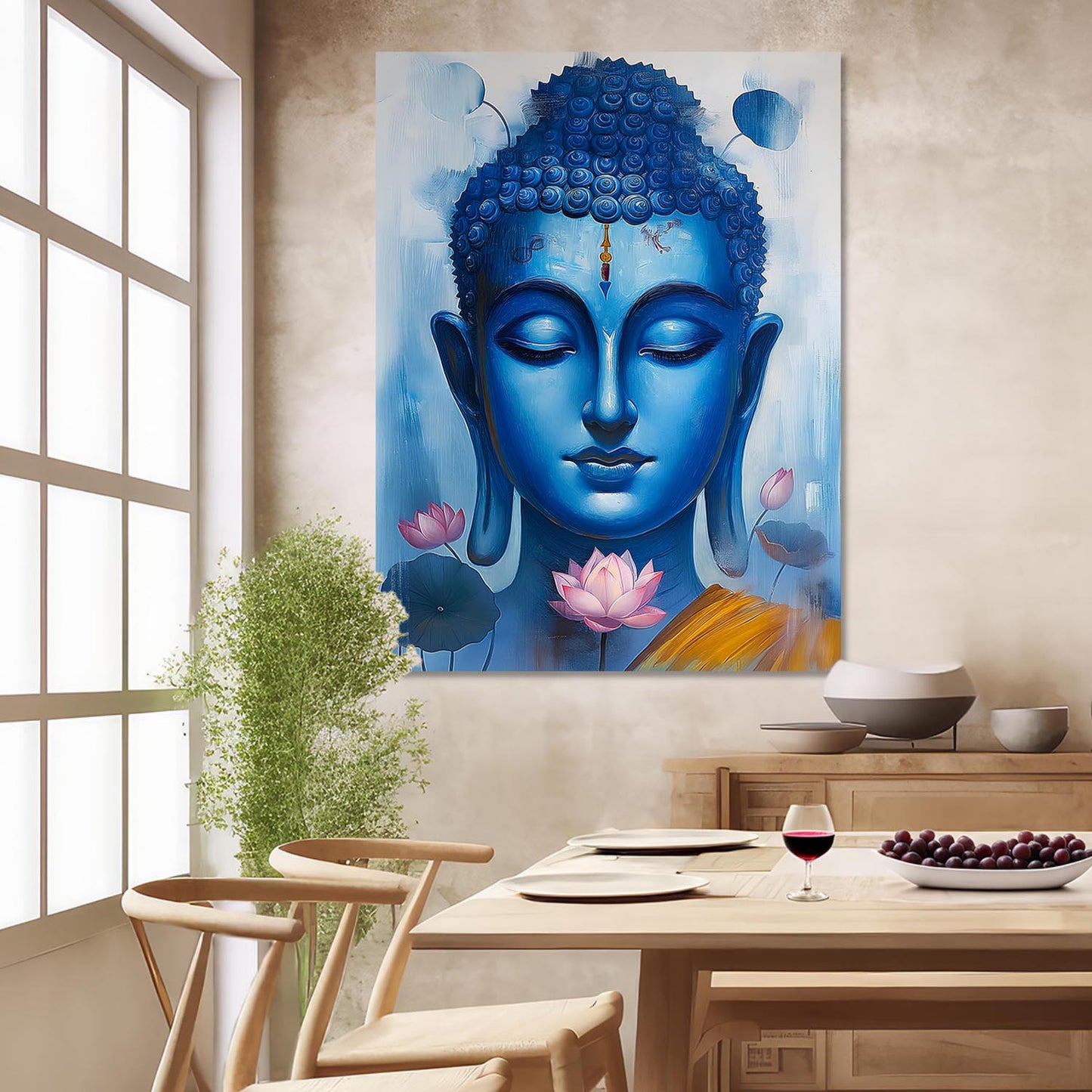 Buddha Canvas Art Print: Divine Serenity for Every Space