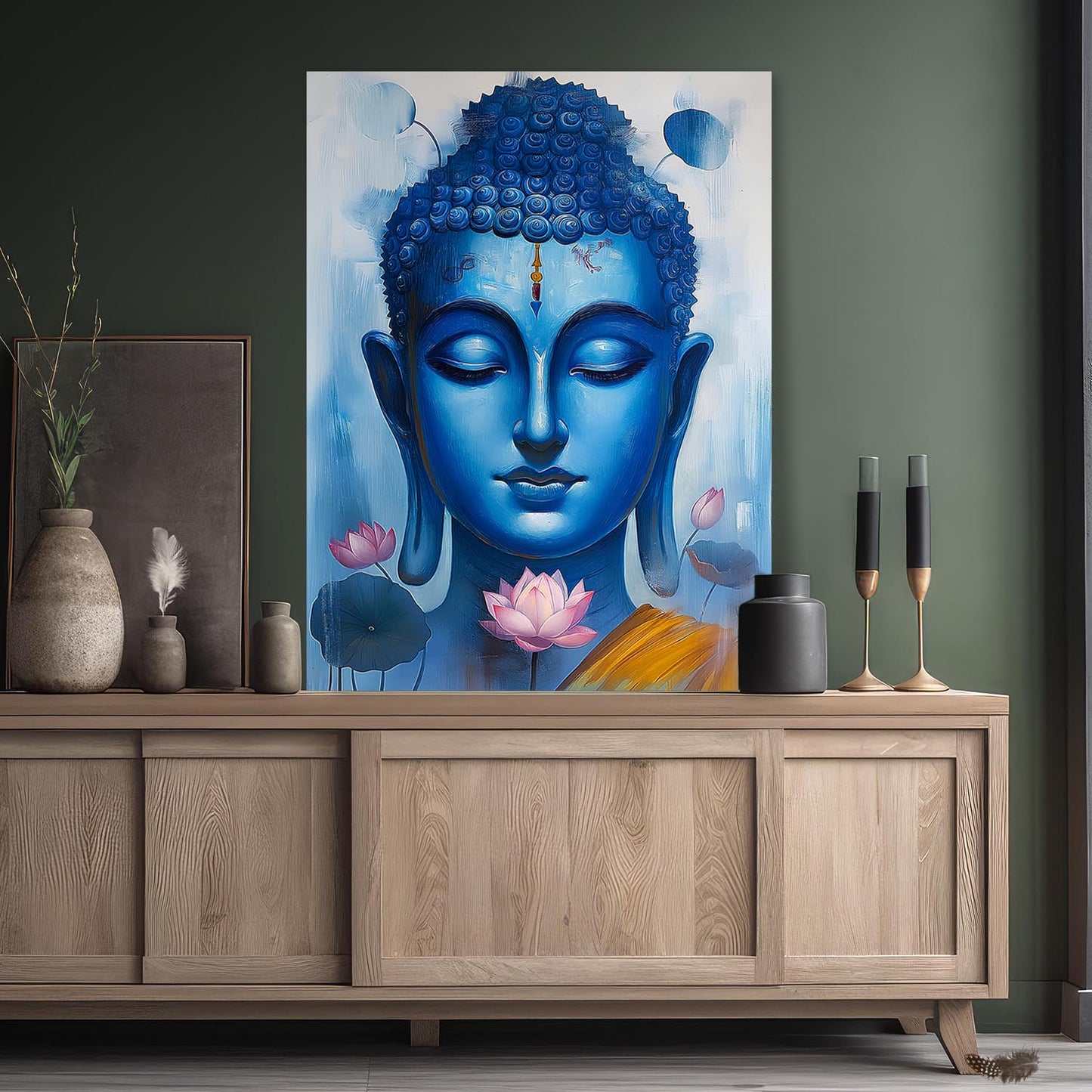 Buddha Canvas Art Print: Divine Serenity for Every Space