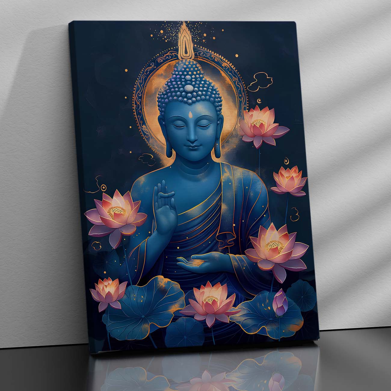 Buddha Canvas Art Print: Divine Serenity for Every Space