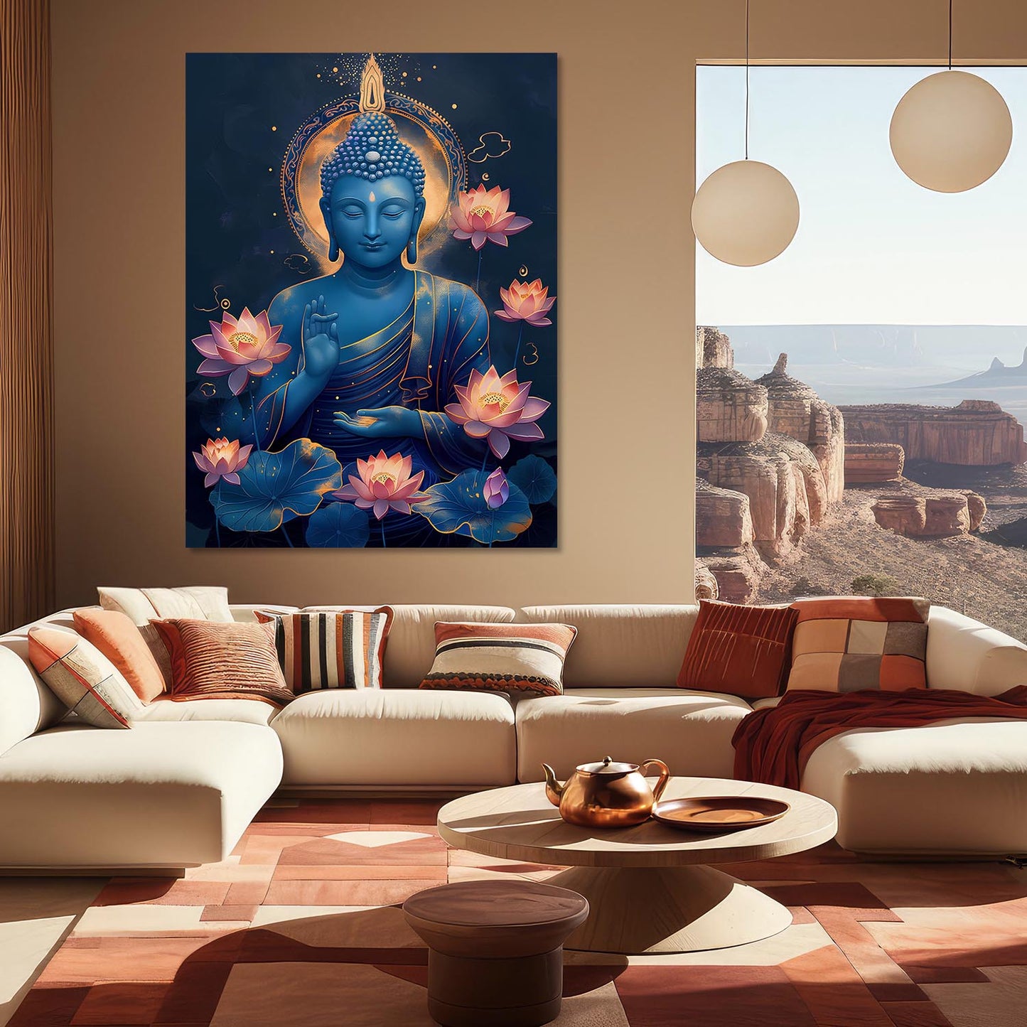 Buddha Canvas Art Print: Divine Serenity for Every Space