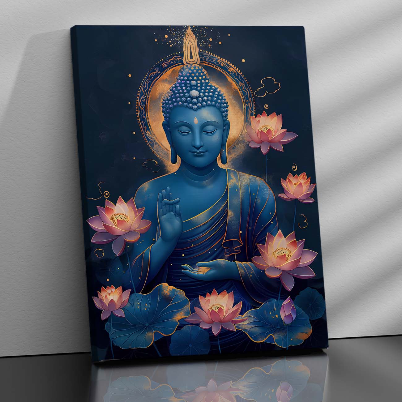 Buddha Canvas Wall Art Print: Divine Serenity for Every Space