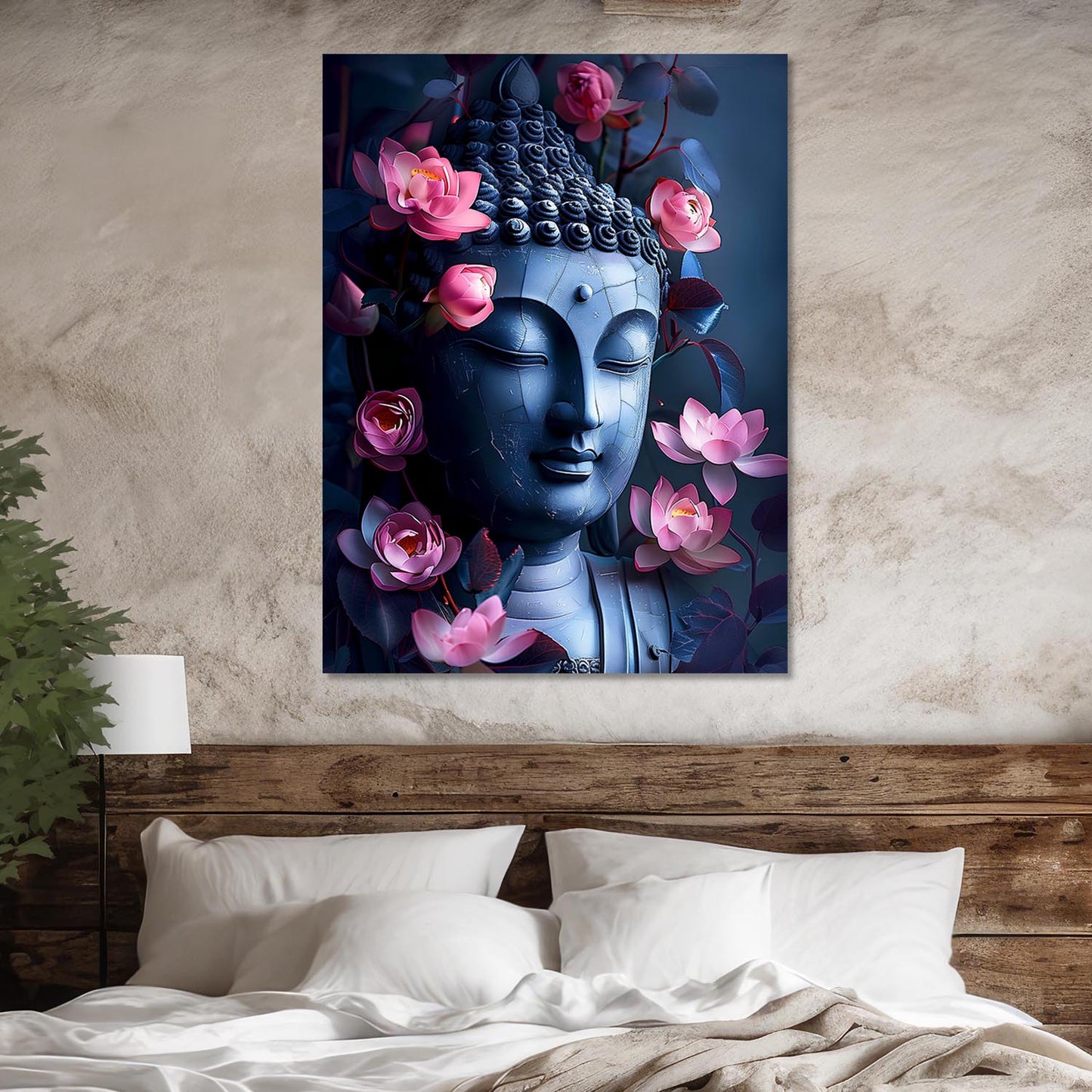 Buddha Canvas Art Print: Divine Serenity for Every Space