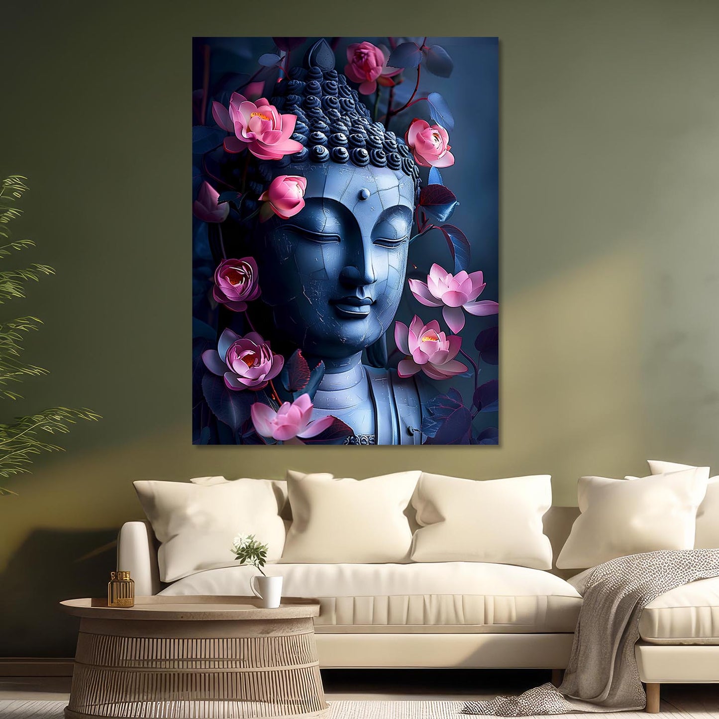 Buddha Canvas Art Print: Divine Serenity for Every Space