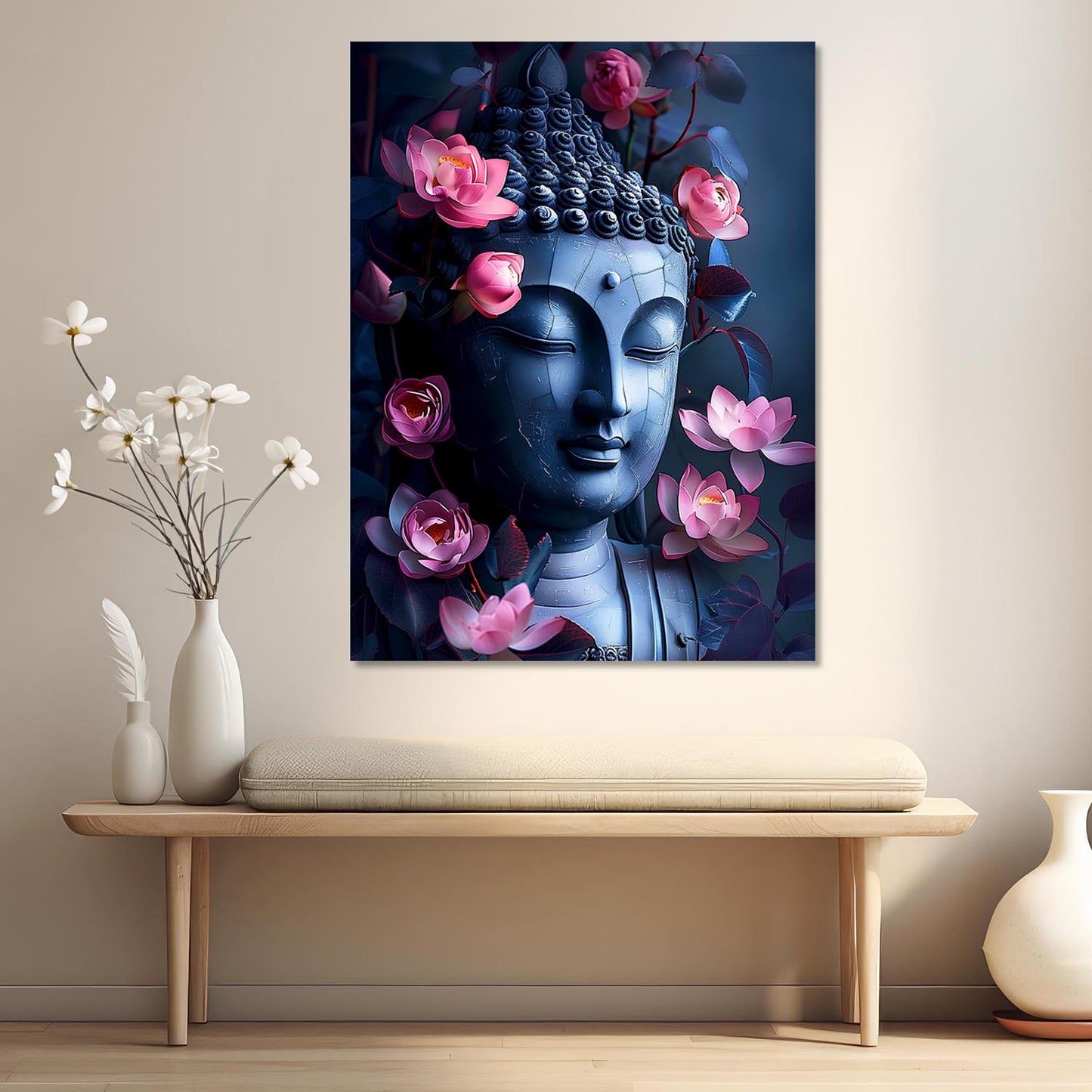 Buddha Canvas Art Print: Divine Serenity for Every Space