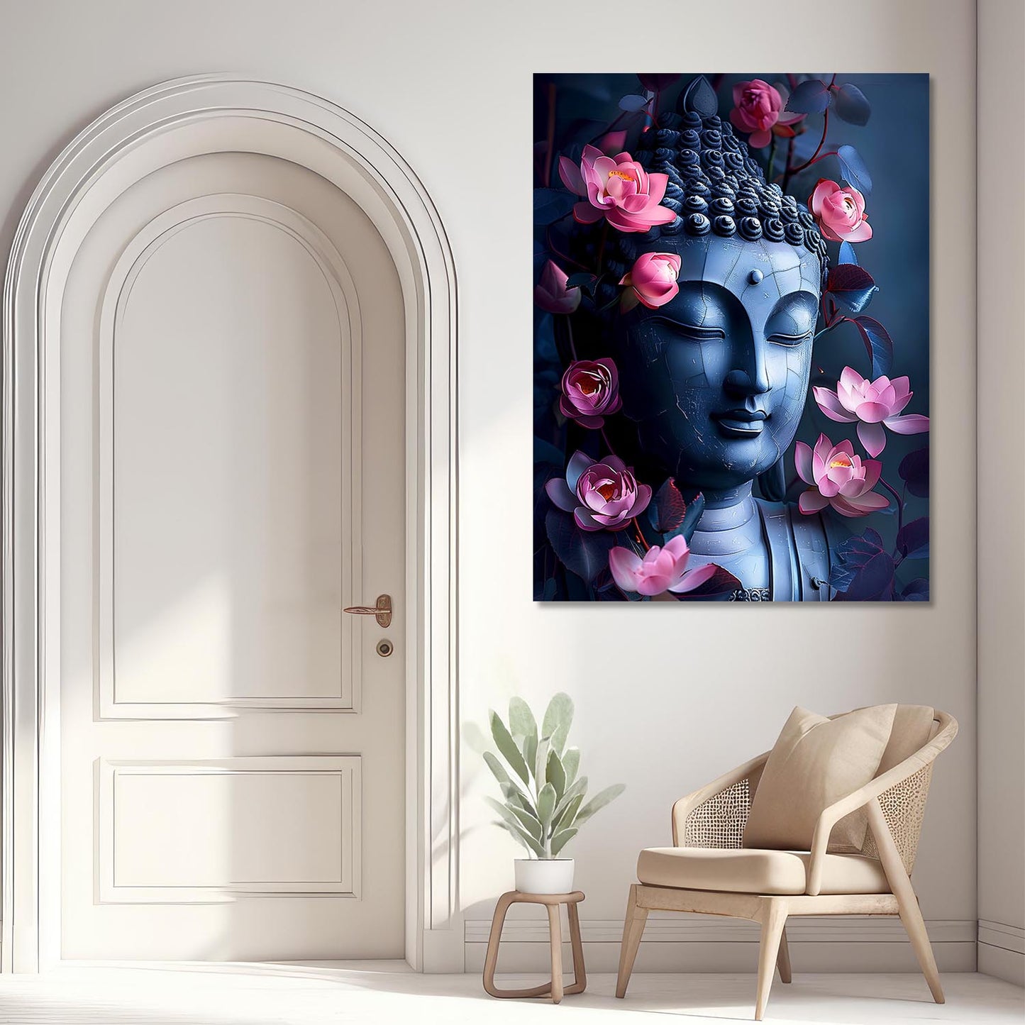 Buddha Canvas Art Print: Divine Serenity for Every Space