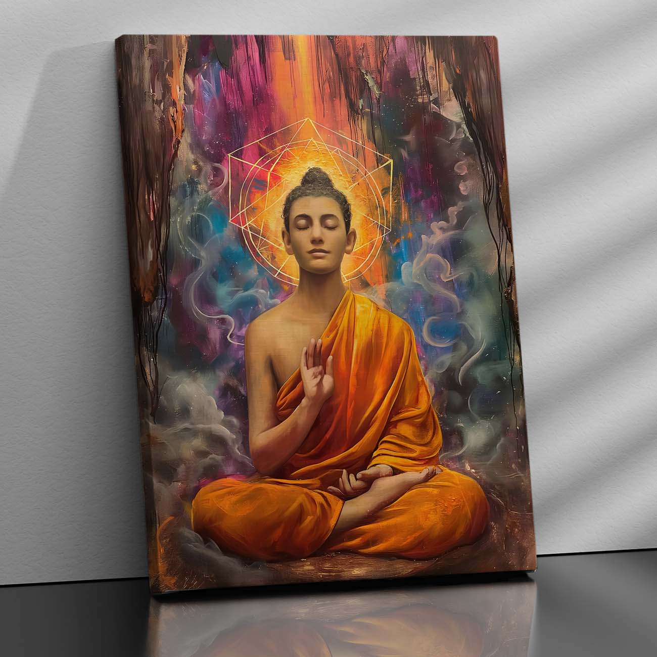 Buddha Canvas Art Print: Divine Serenity for Every Space