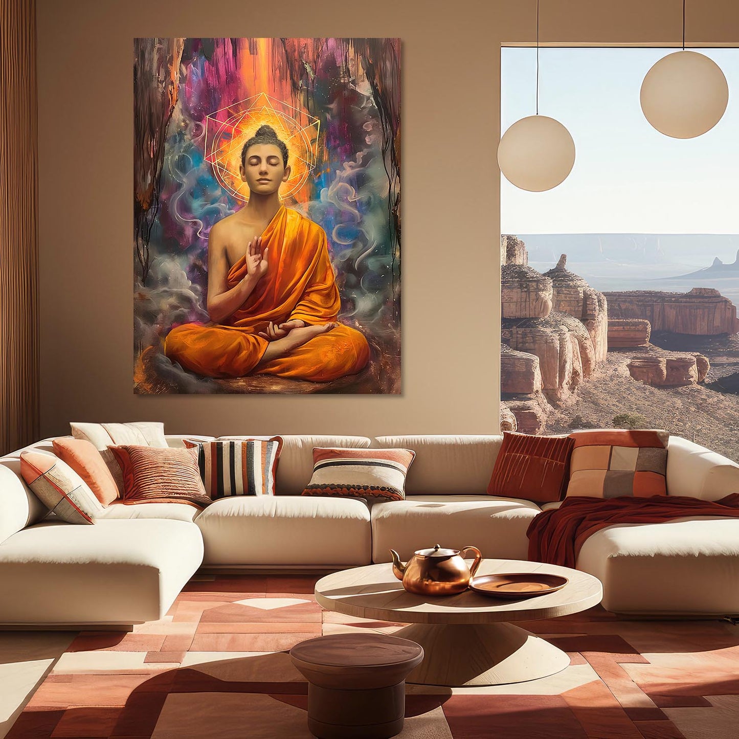 Buddha Canvas Art Print: Divine Serenity for Every Space