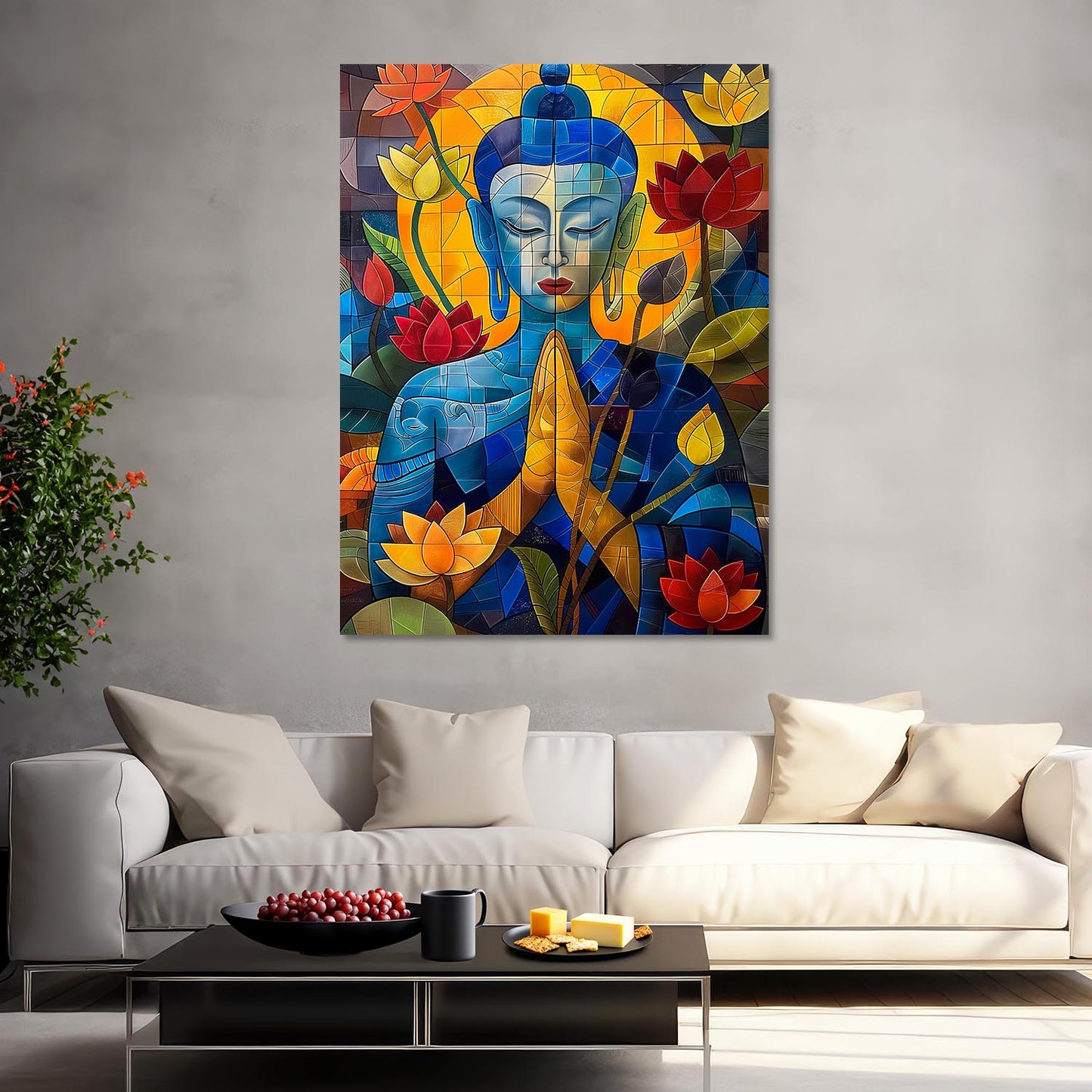 Buddha Canvas Art Print: Divine Serenity for Every Space