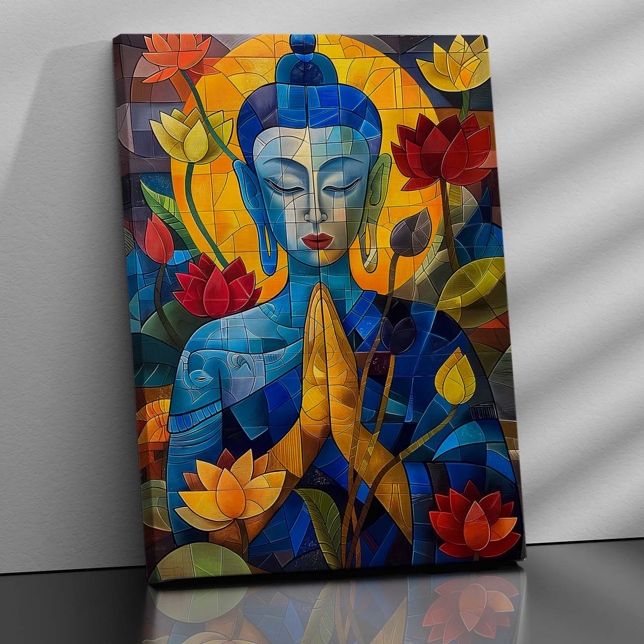 Buddha Canvas Art Print: Divine Serenity for Every Space