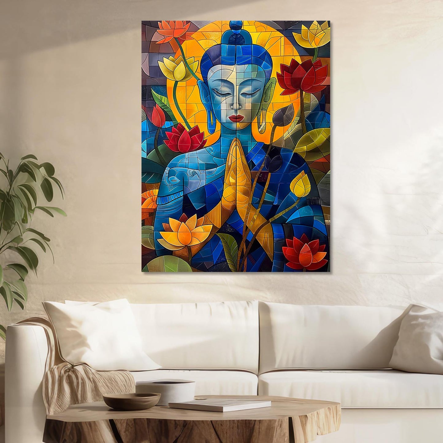 Buddha Canvas Art Print: Divine Serenity for Every Space