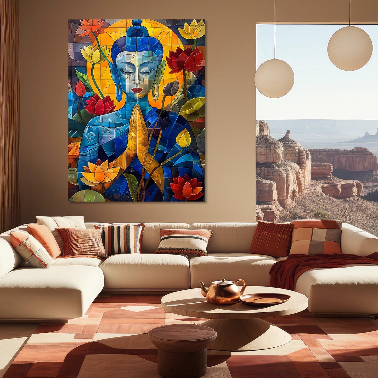 Buddha Canvas Art Print: Divine Serenity for Every Space