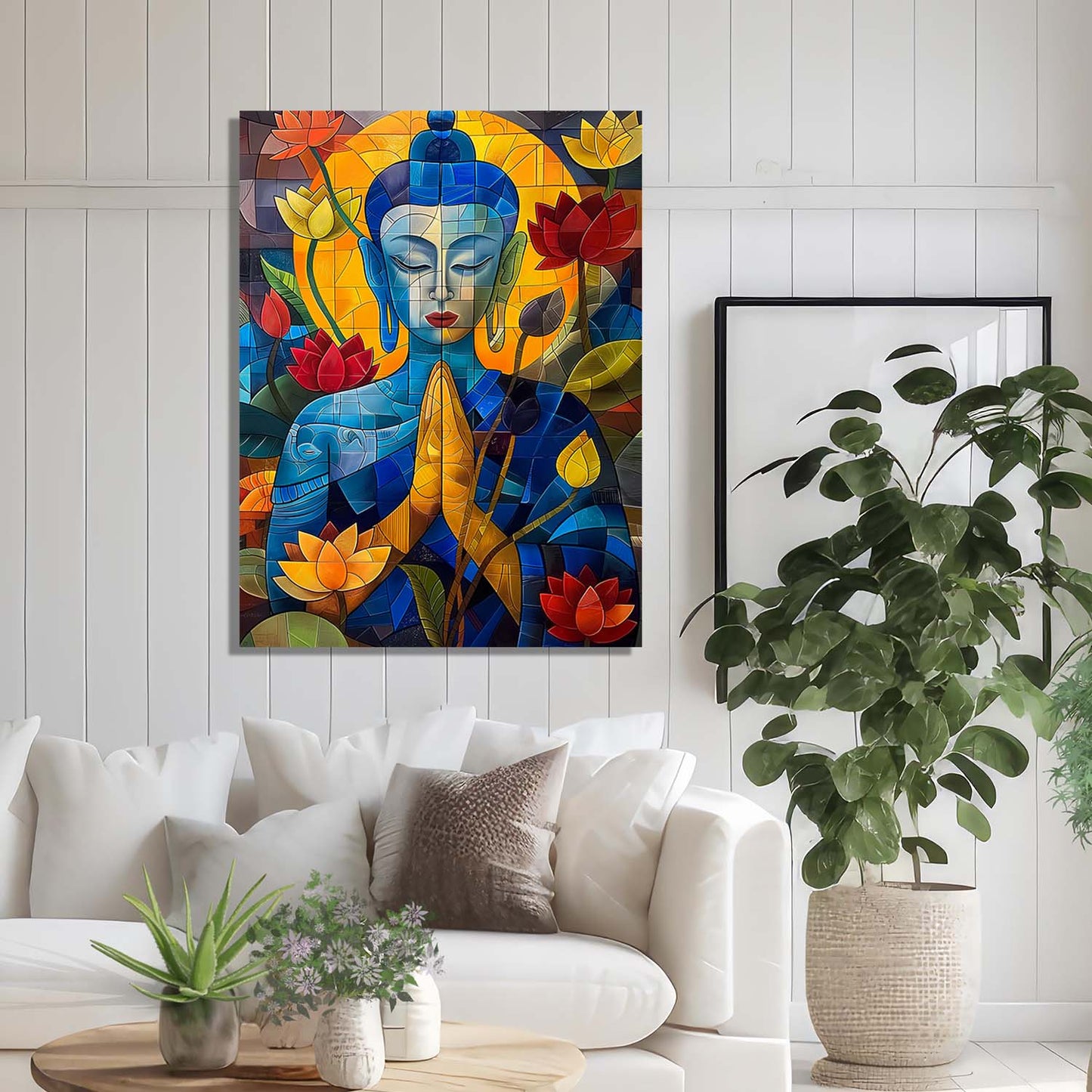 Buddha Canvas Wall Art Print: Divine Serenity for Every Space