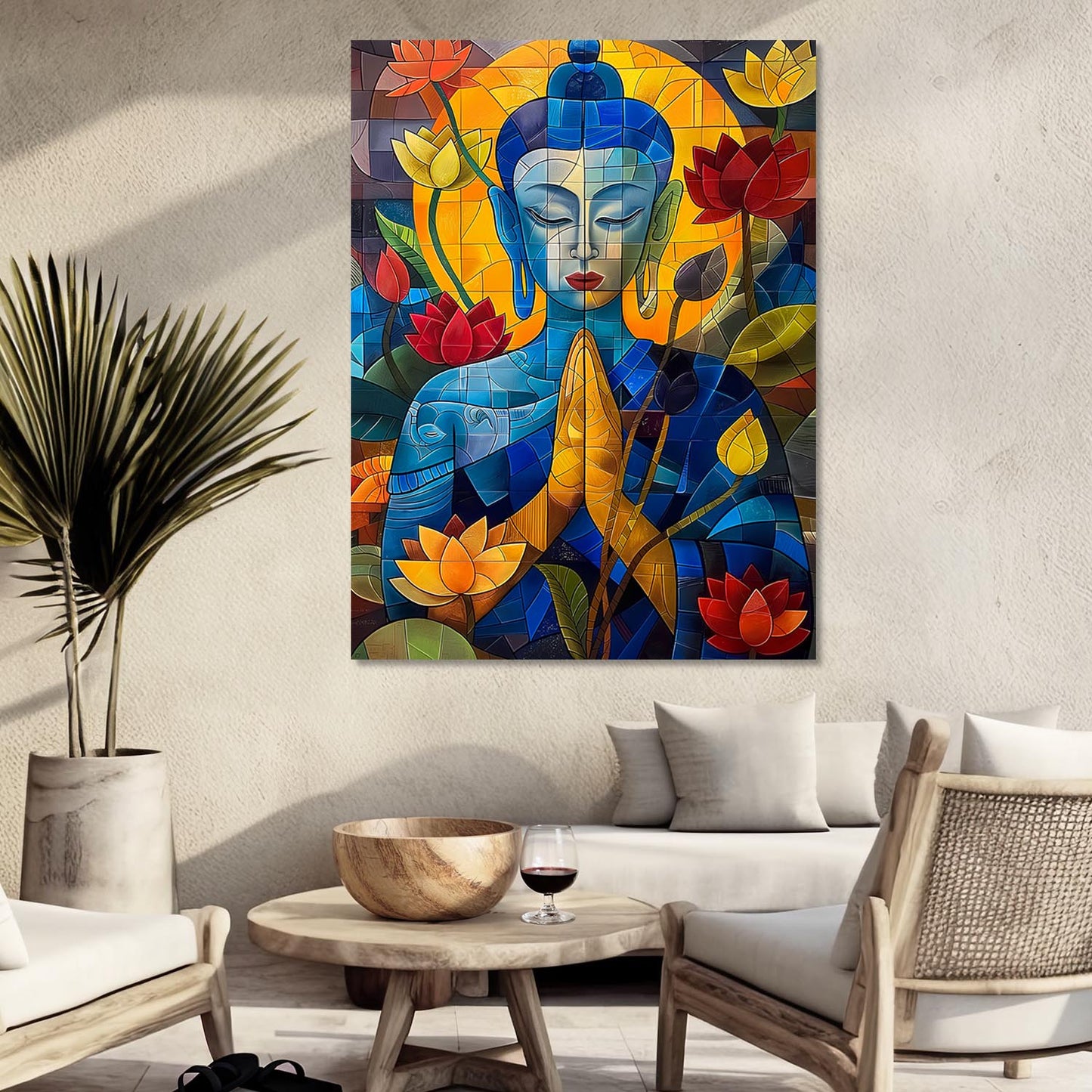 Buddha Canvas Art Print: Divine Serenity for Every Space