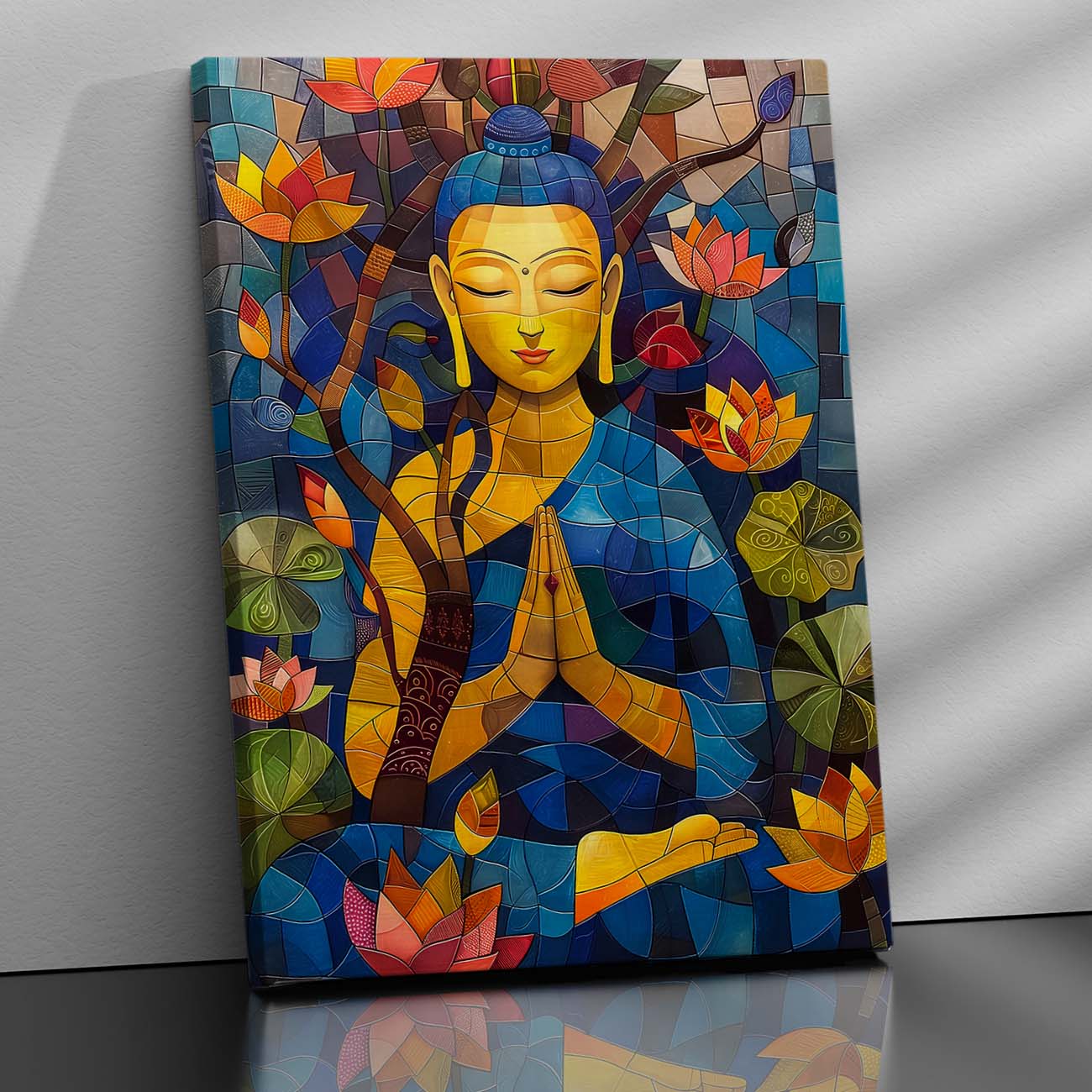 Buddha Canvas Art Print: Divine Serenity for Every Space