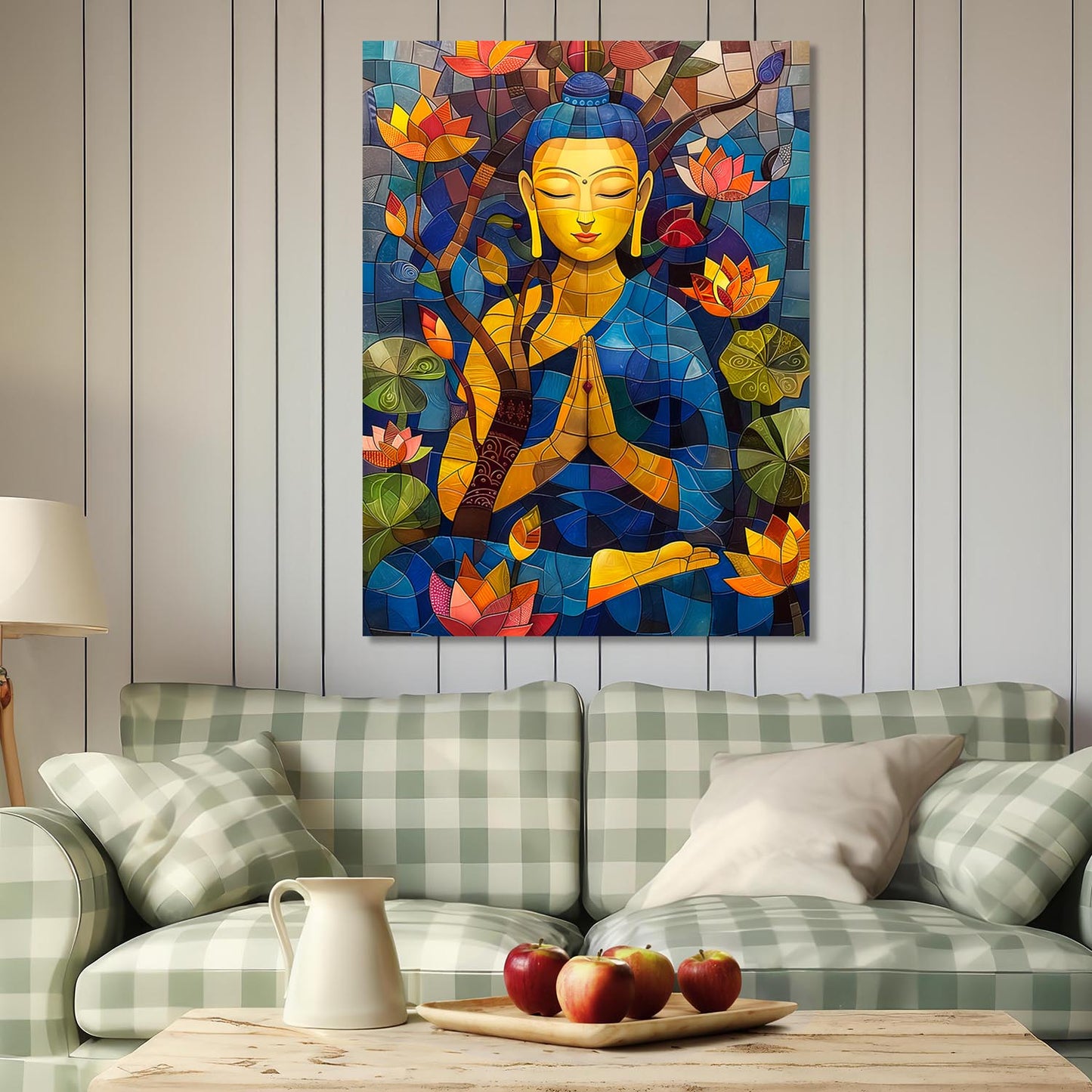 Buddha Canvas Art Print: Divine Serenity for Every Space