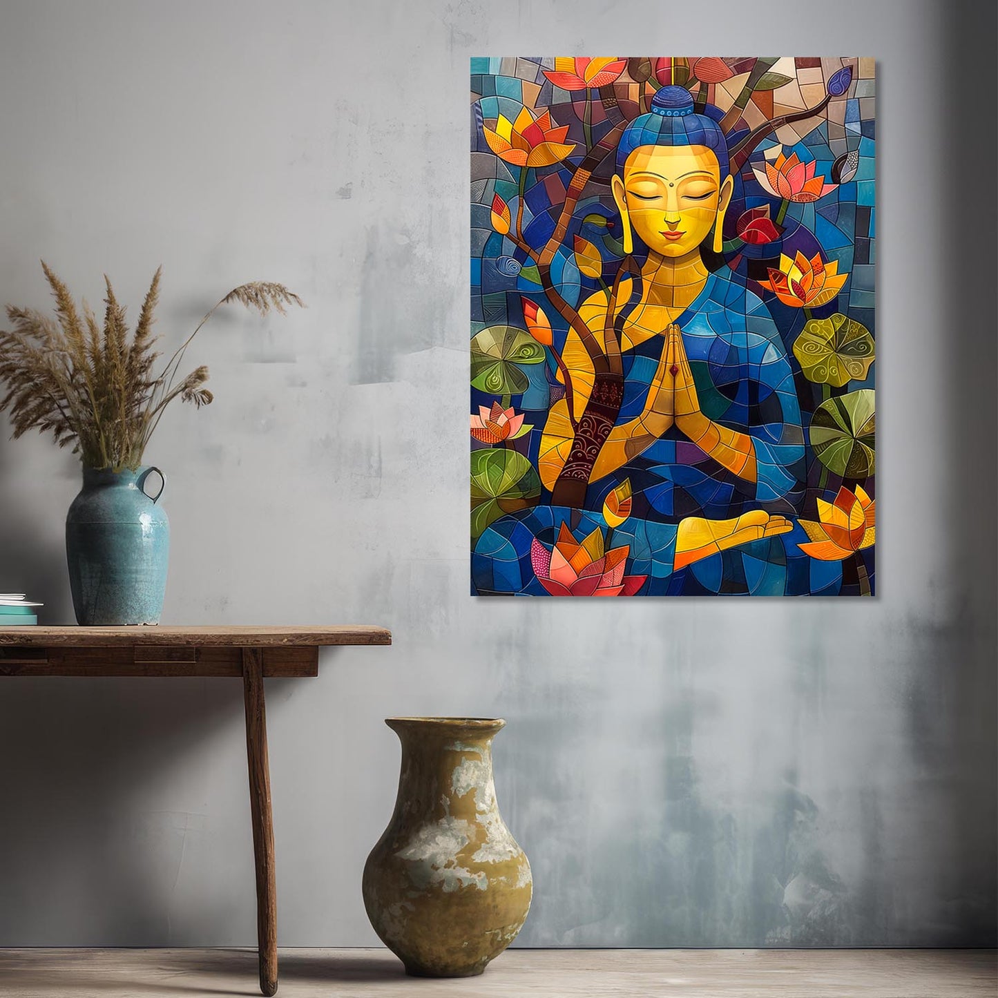 Buddha Canvas Art Print: Divine Serenity for Every Space