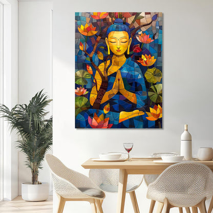 Buddha Canvas Art Print: Divine Serenity for Every Space