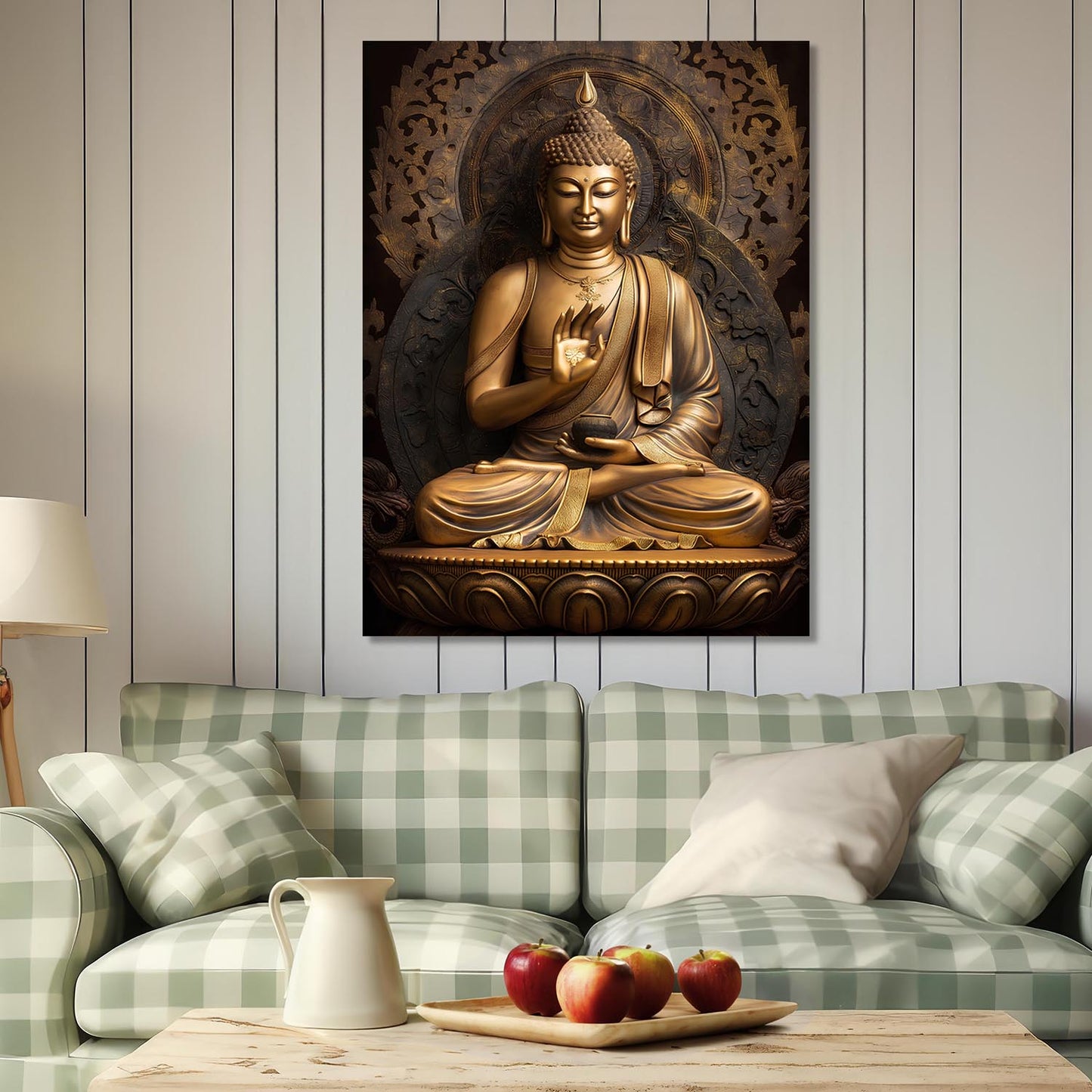 Buddha Canvas Art Print: Divine Serenity for Every Space